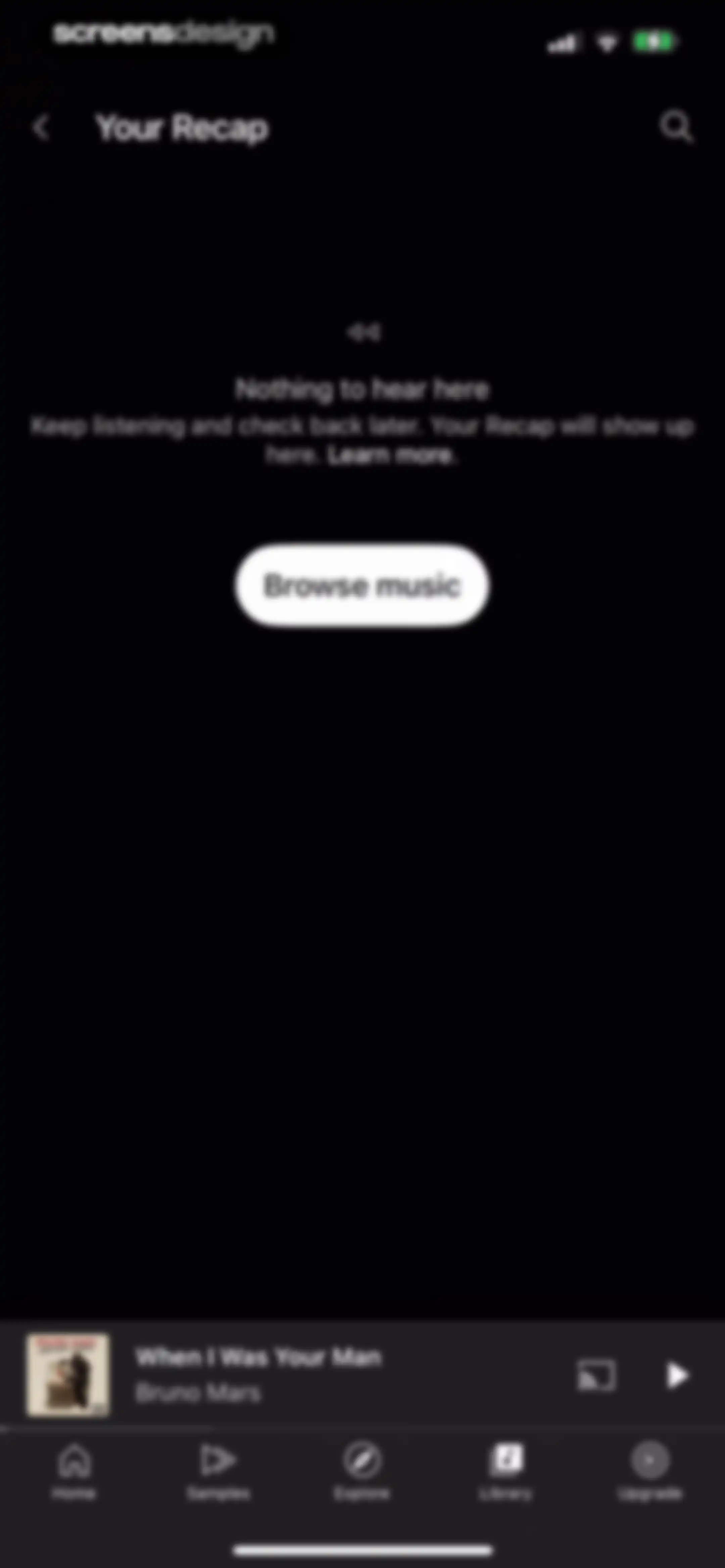 YouTube Music screen 177