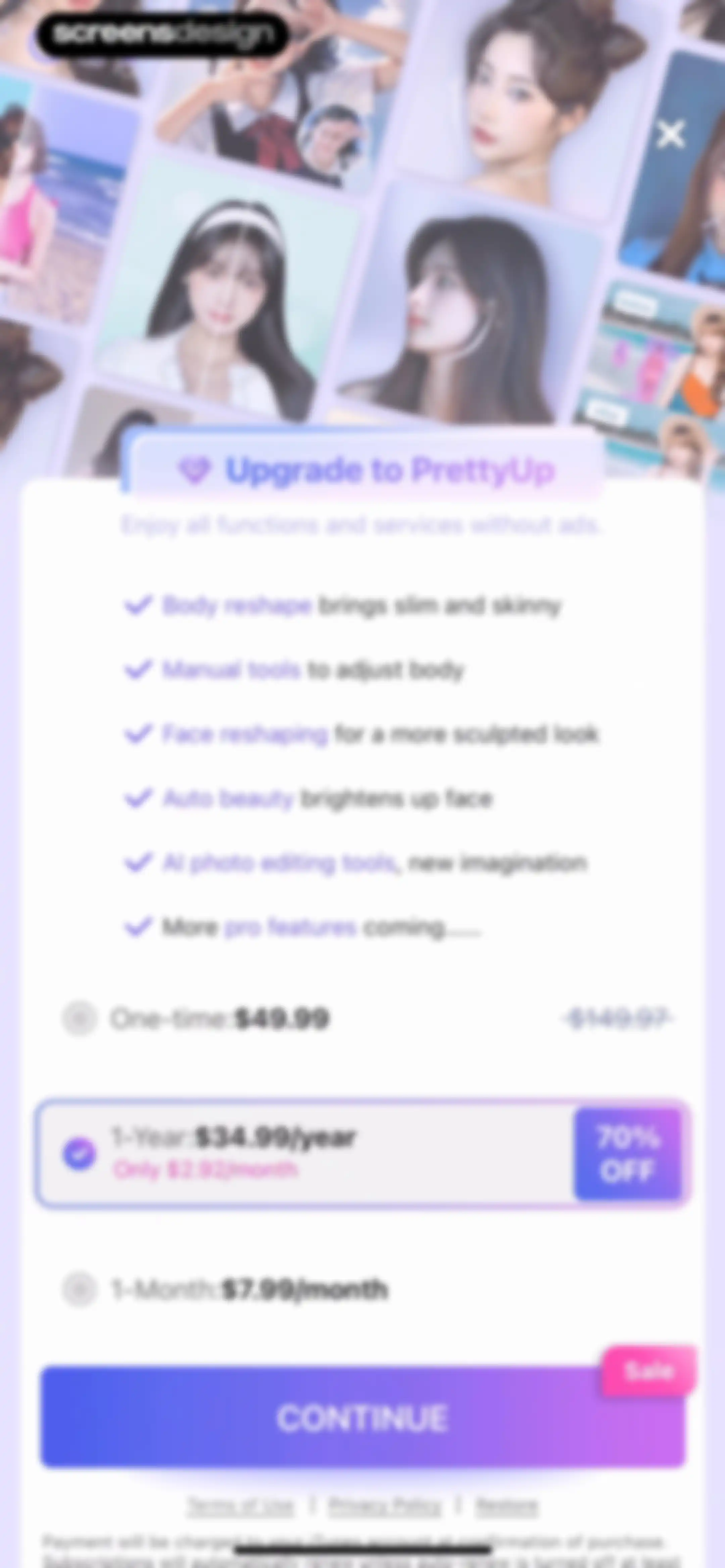 PrettyUp - Body Editor Video screen 12