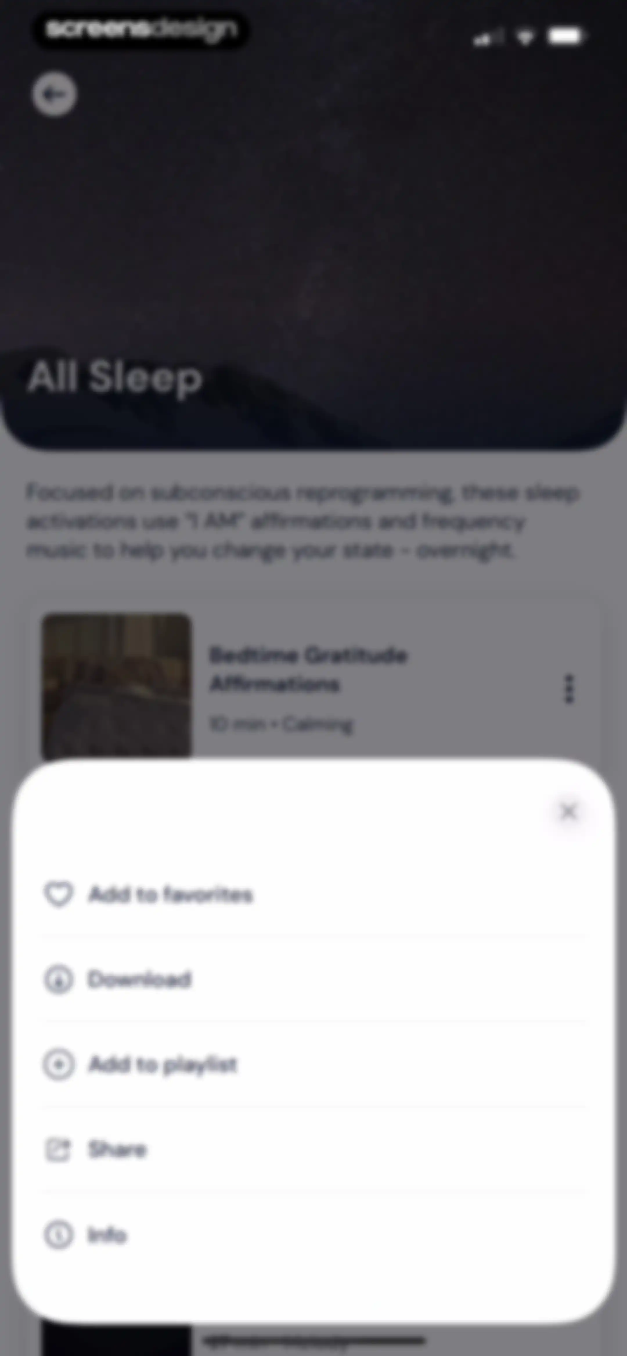 Activations: Daily Motivation screen 60