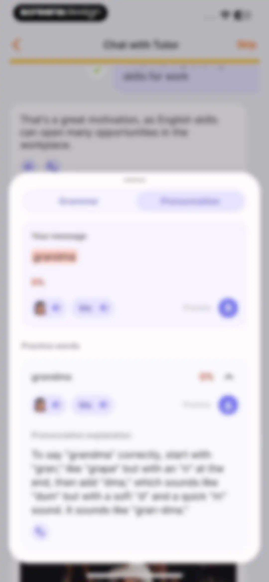 JustSpeak – AI English Tutor screen 41