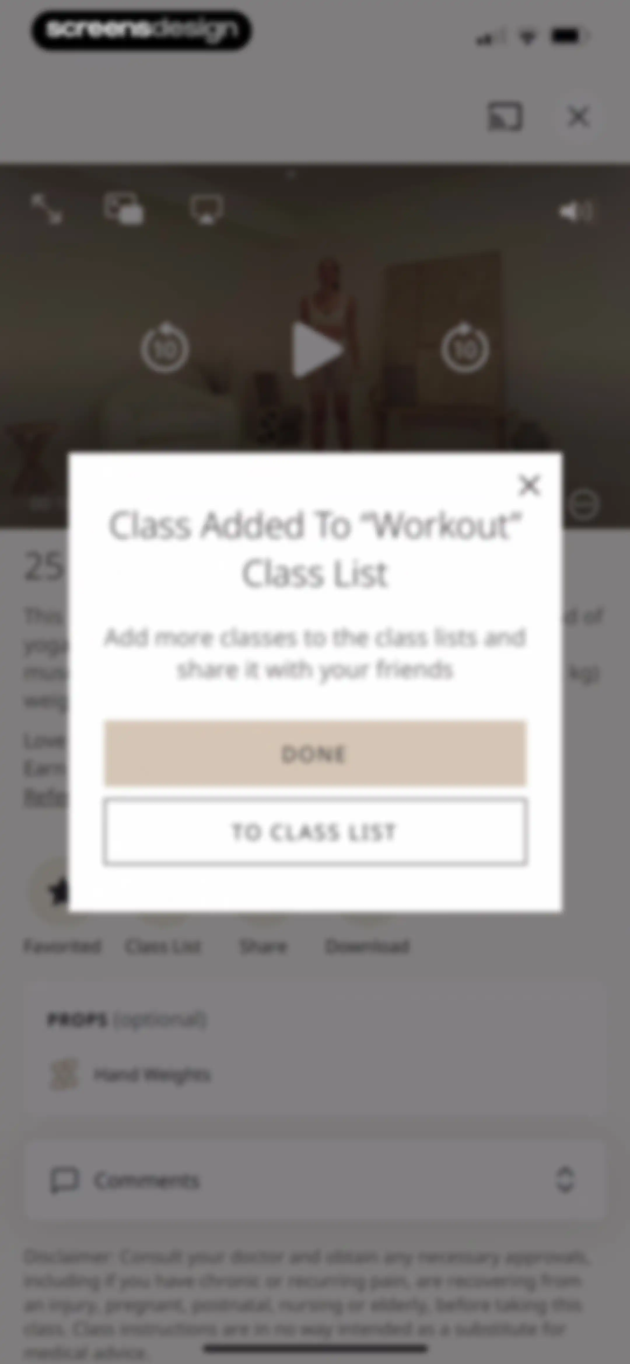MWH: Fitness + Wellness screen 29