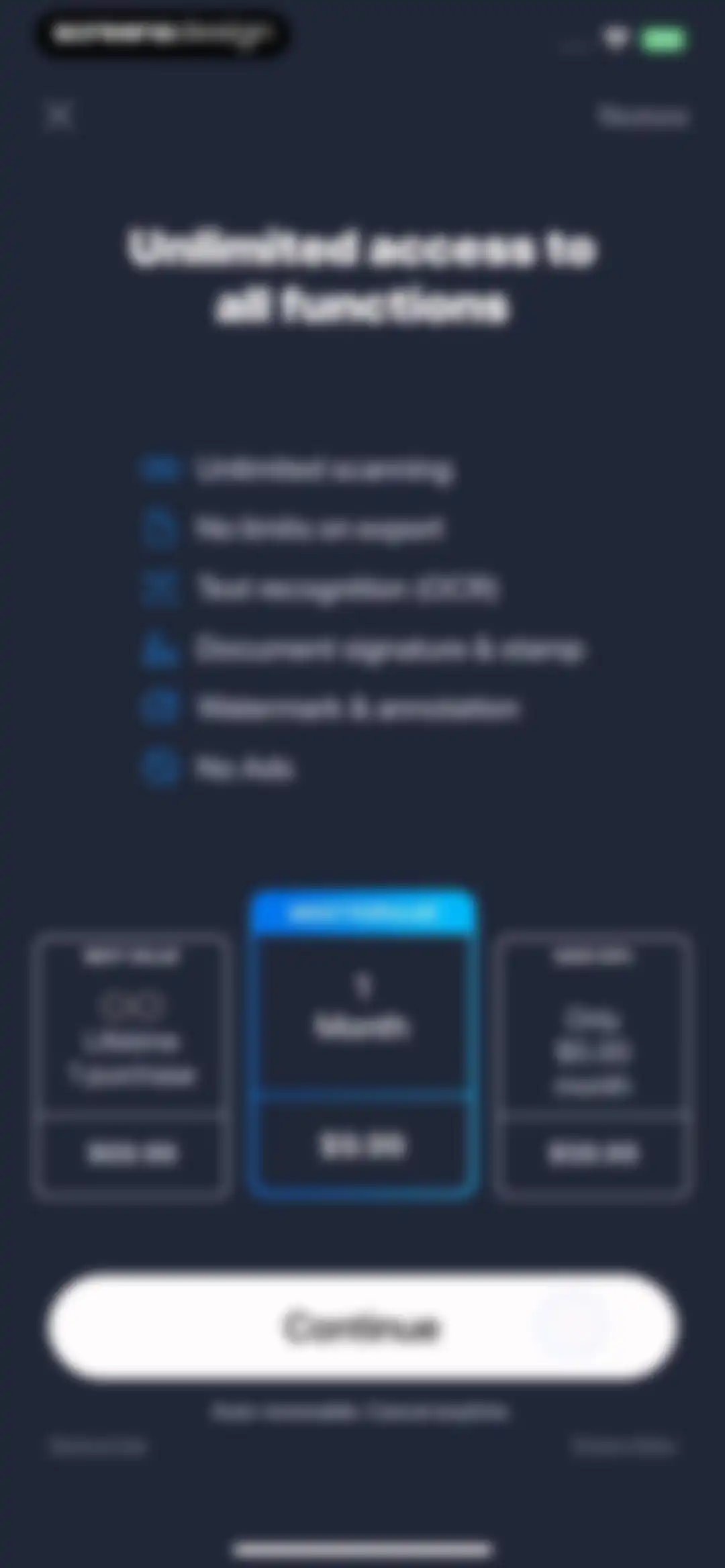 PDF Scanner App: Scan Document screen 5