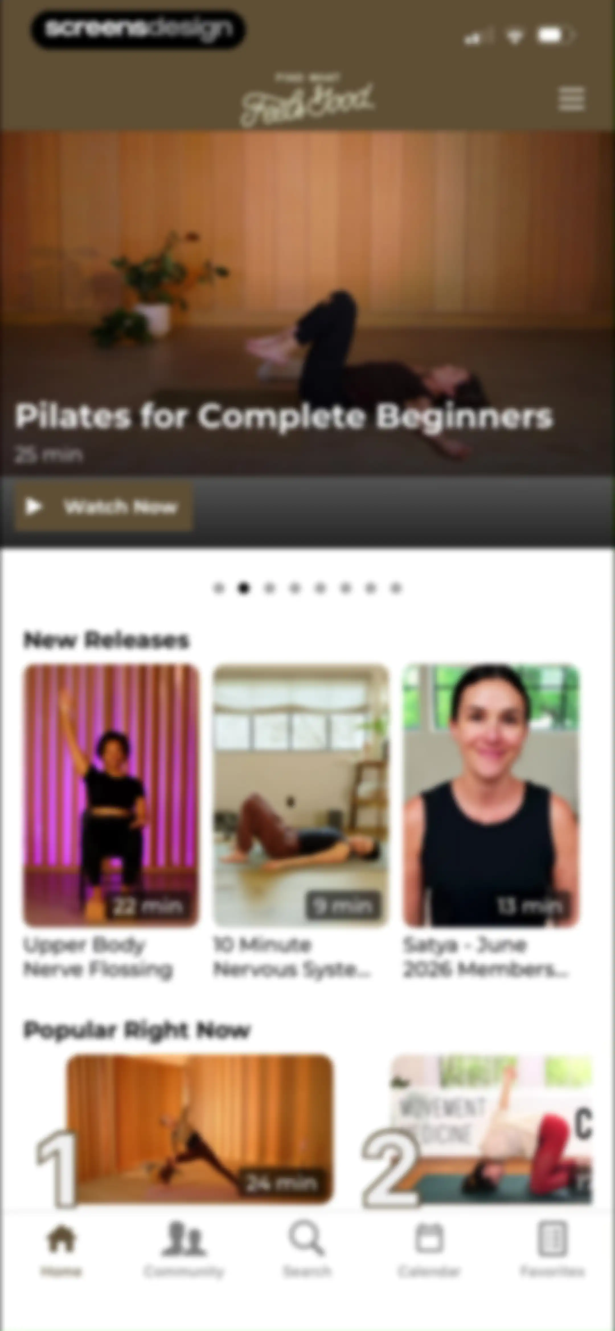 Find What Feels Good Yoga screen 5