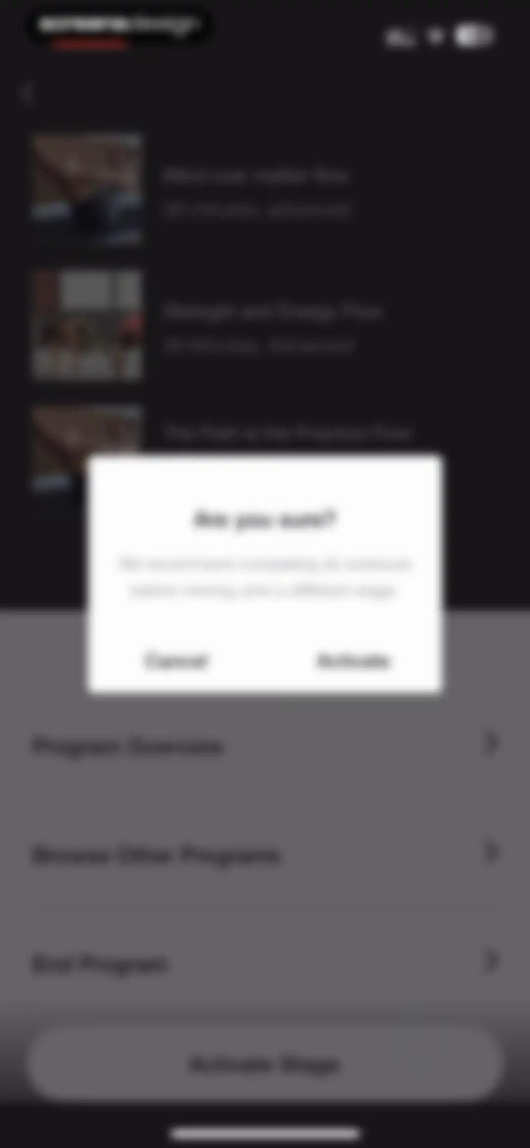 Nike Training Club screen 75