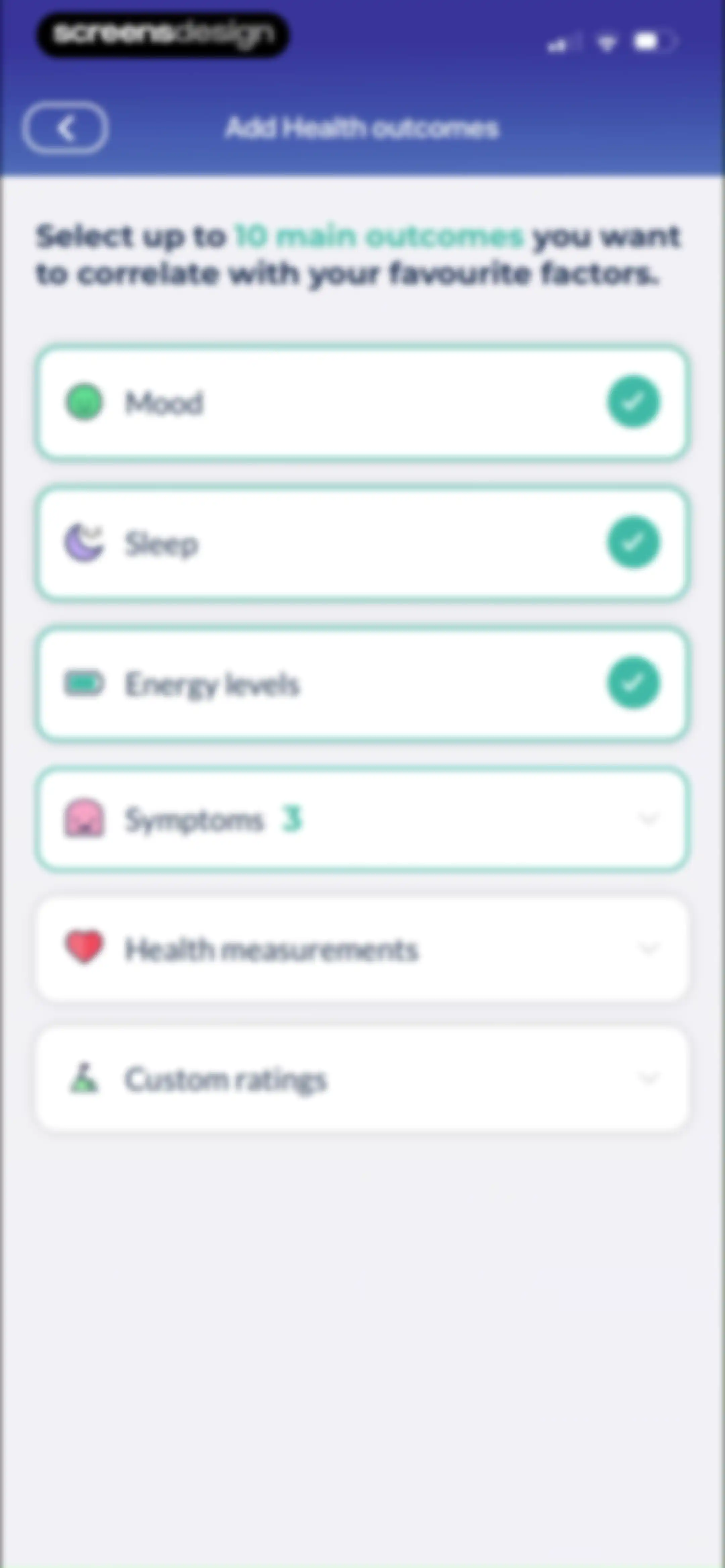 Bearable - Symptom Tracker screen 125