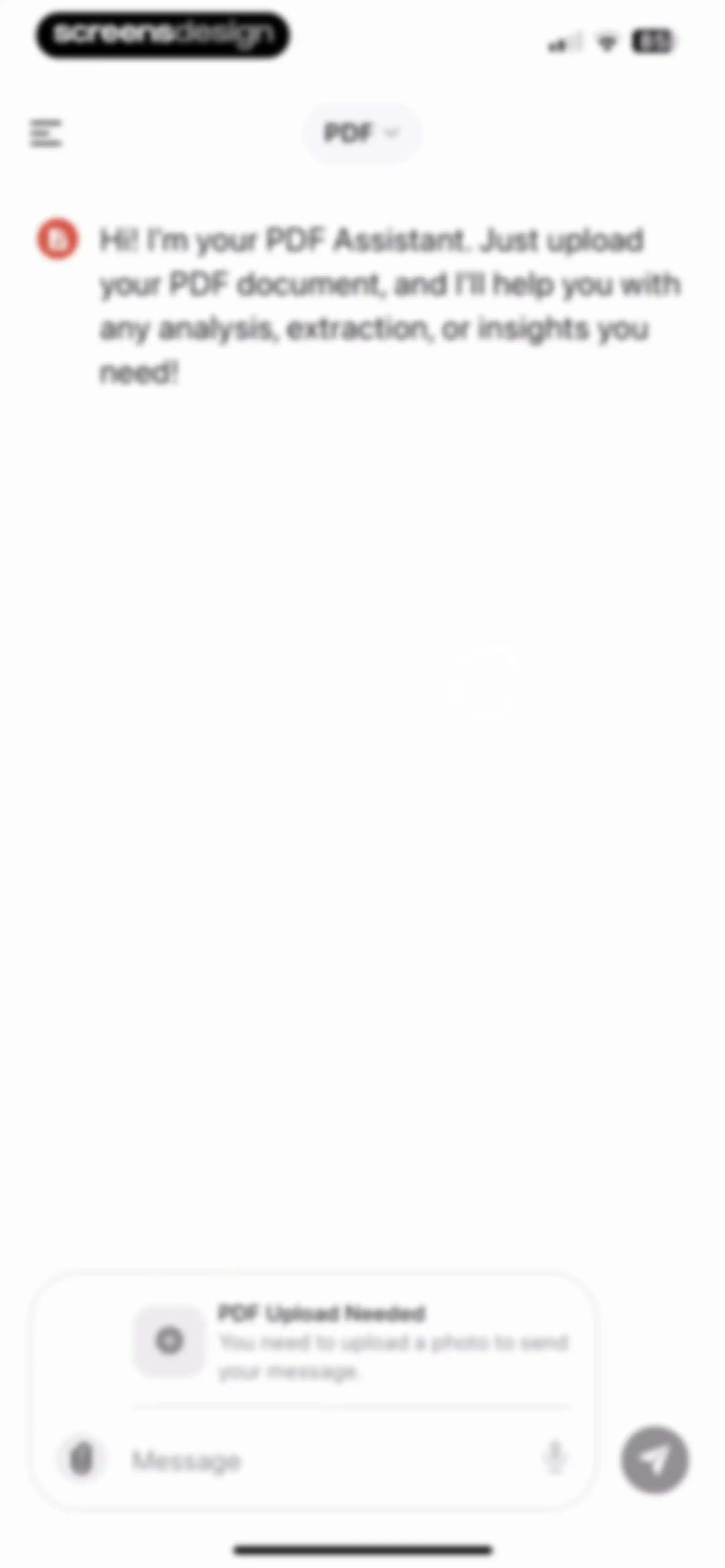 Chatbot App: AI Assistant screen 27