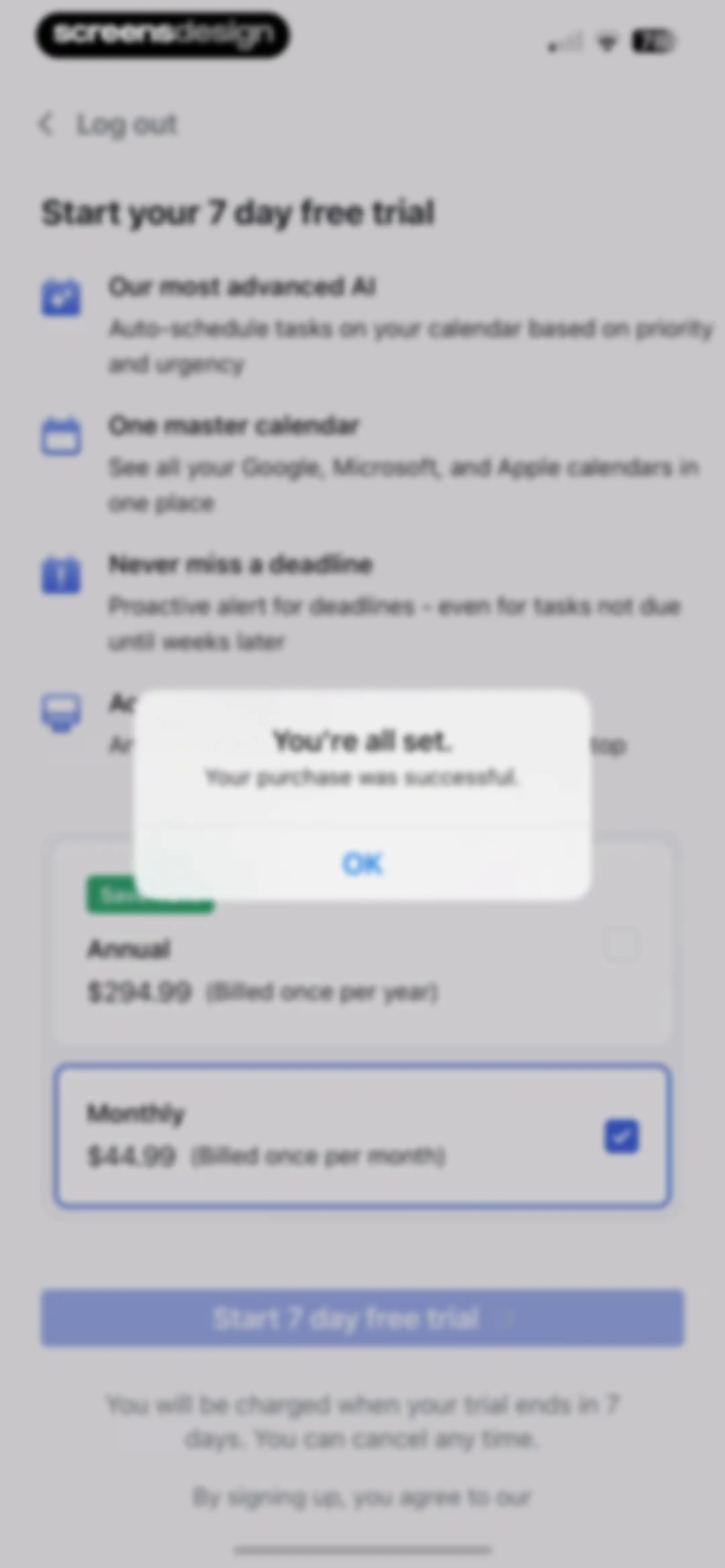 Motion: Tasks & AI Scheduling screen 9