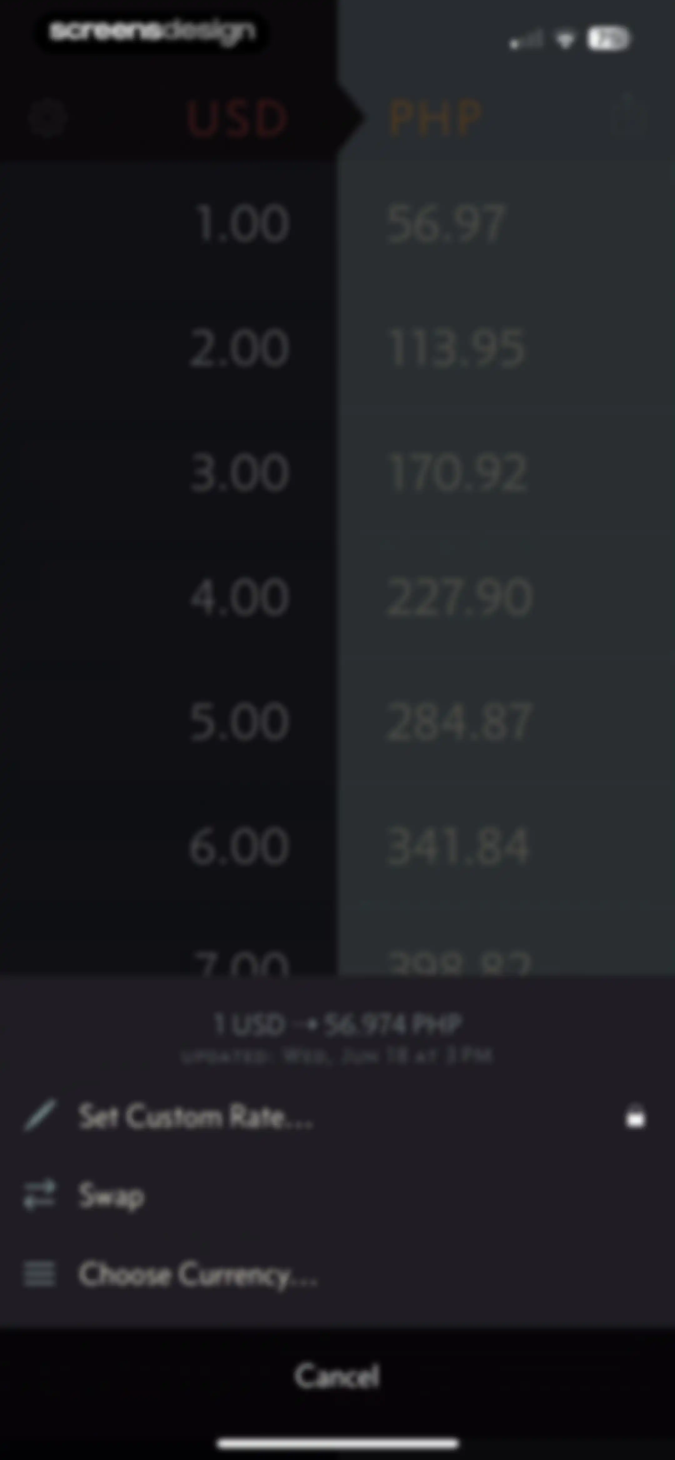 Elk Currency Converter screen 7