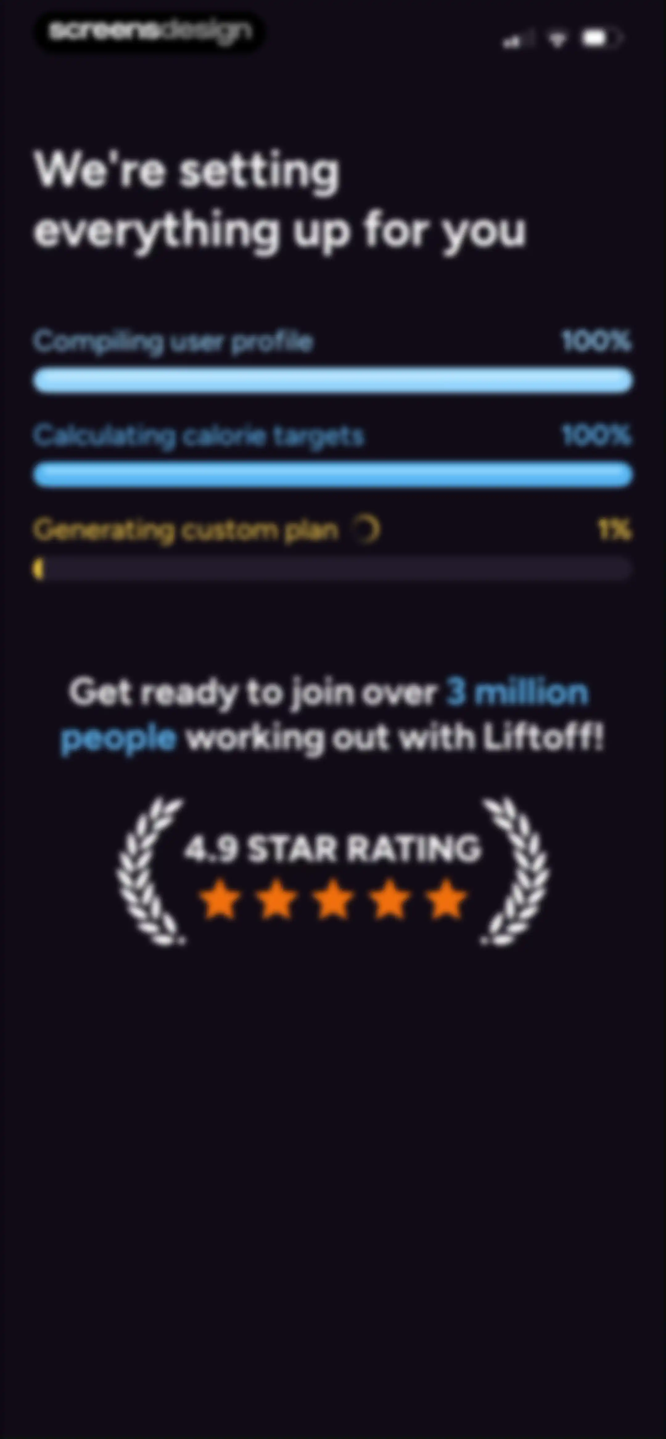 Liftoff - Ranked Gym Workouts screen 52