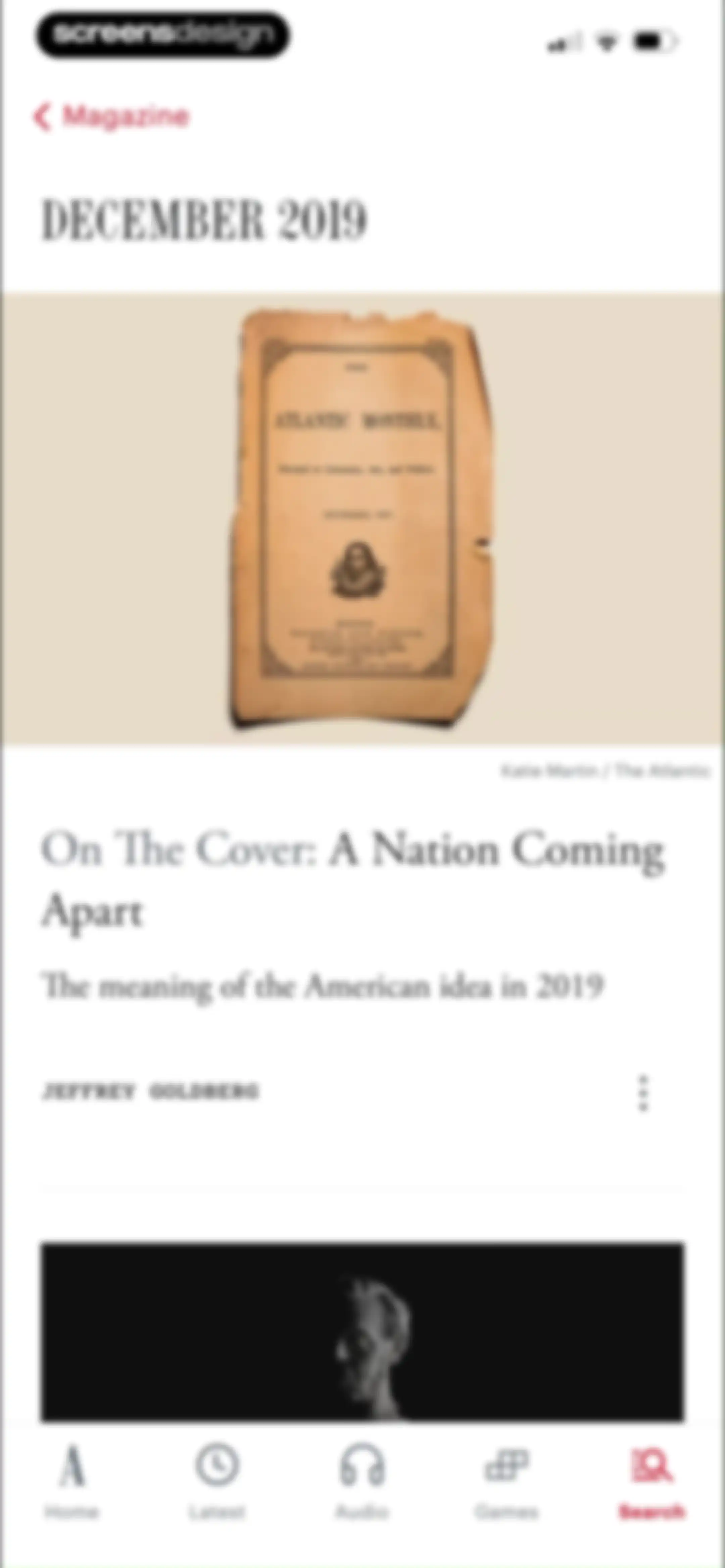 The Atlantic Magazine screen 49
