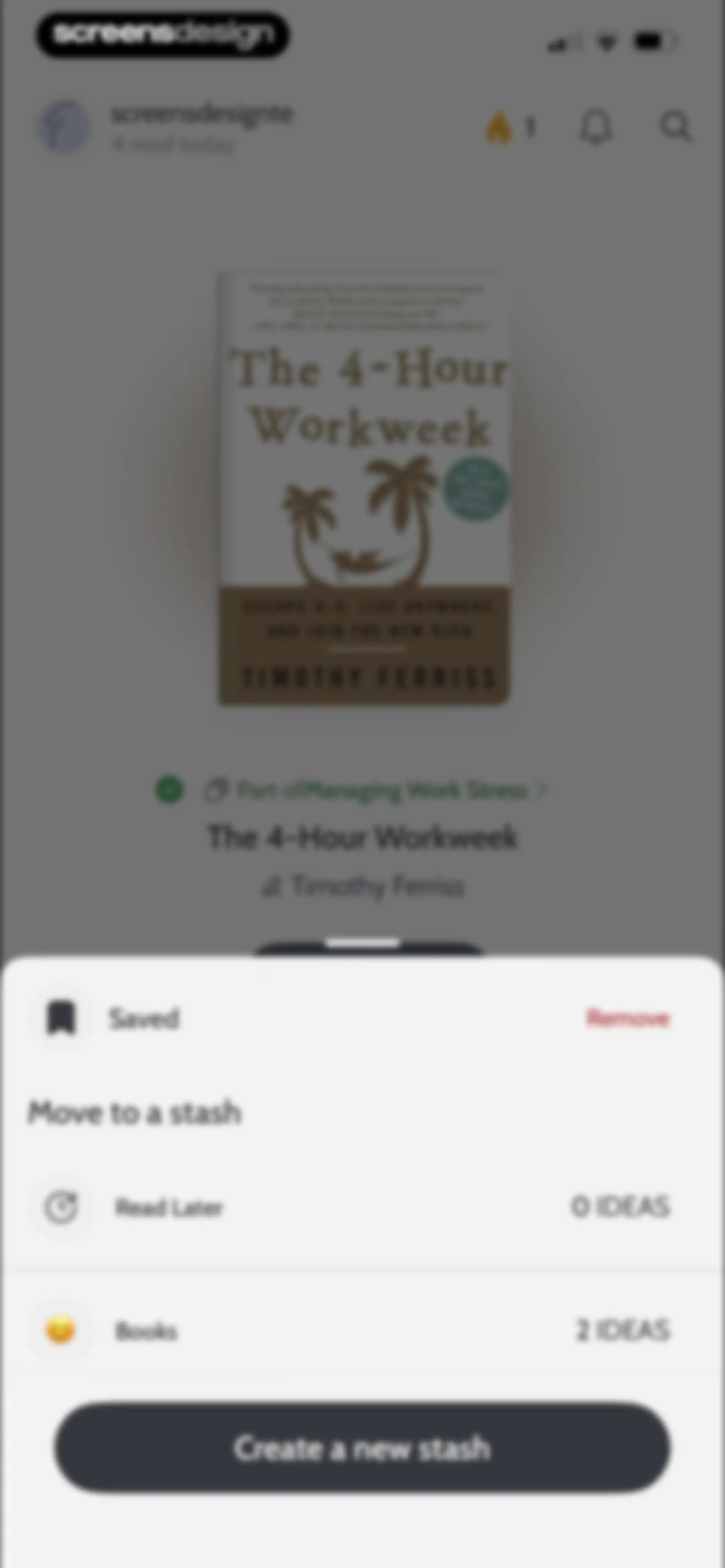 Deepstash: Smarter Every Day! screen 104