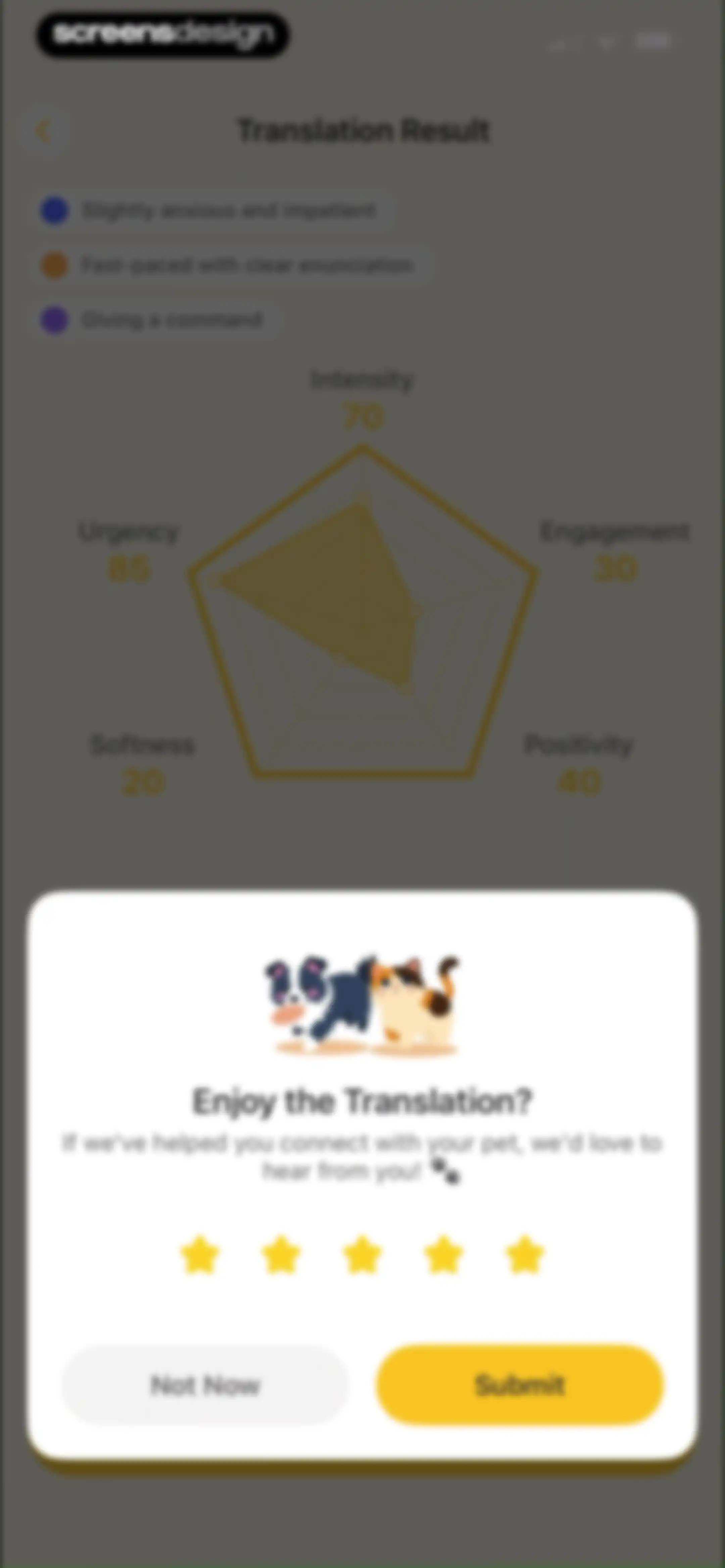 Pet Chat: Cat & Dog Translator screen 19