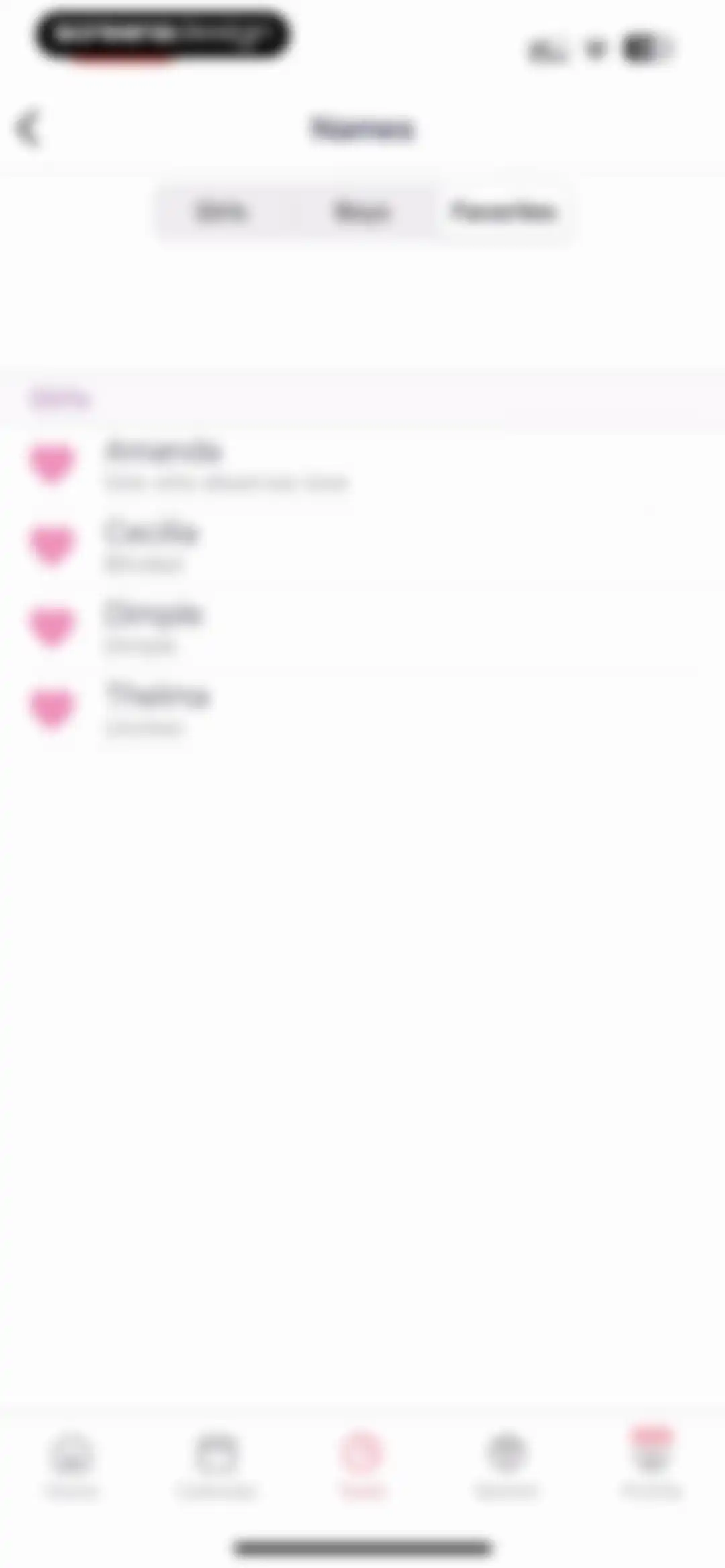 amma: Pregnancy & Baby Tracker screen 138