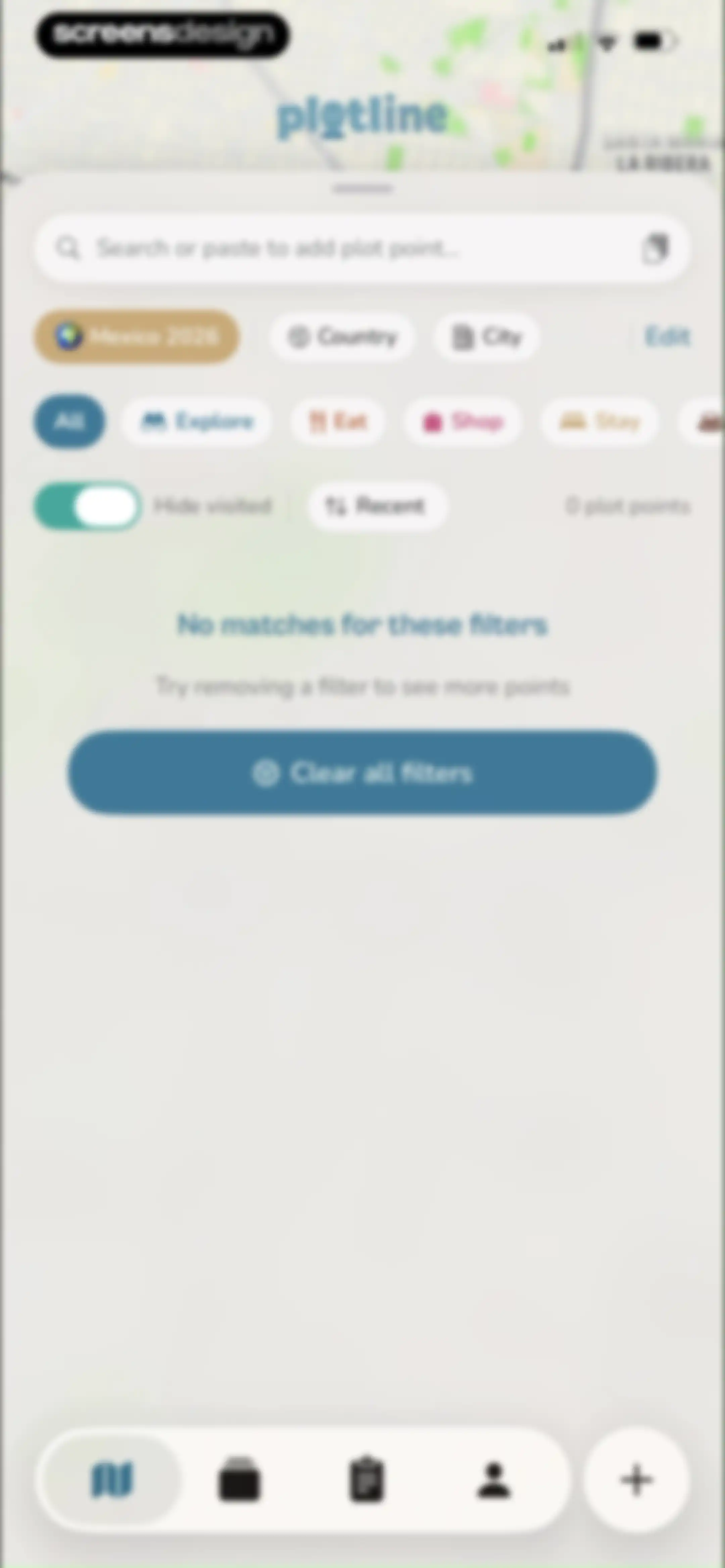 Plotline: Travel Map & Planner screen 54