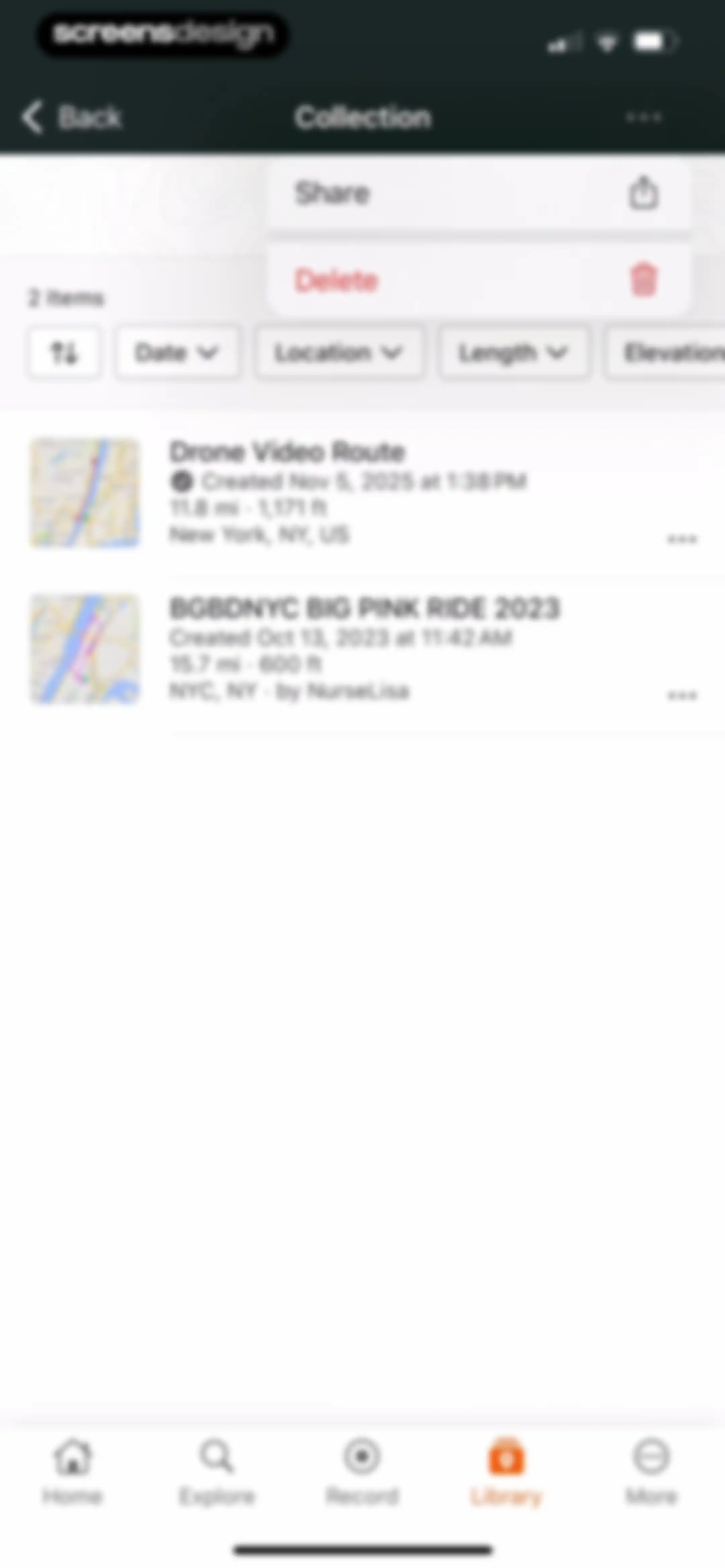Ride with GPS: Bike Navigation screen 152