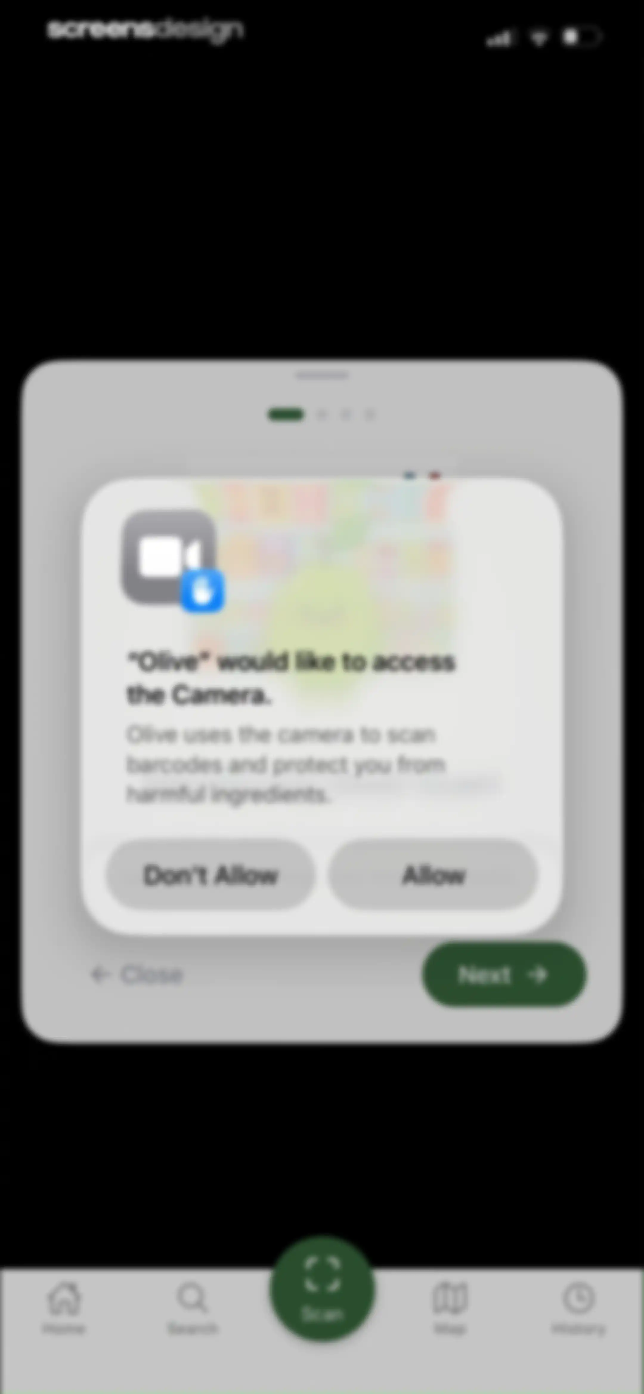 Olive: Food & Cosmetic Scanner screen 86