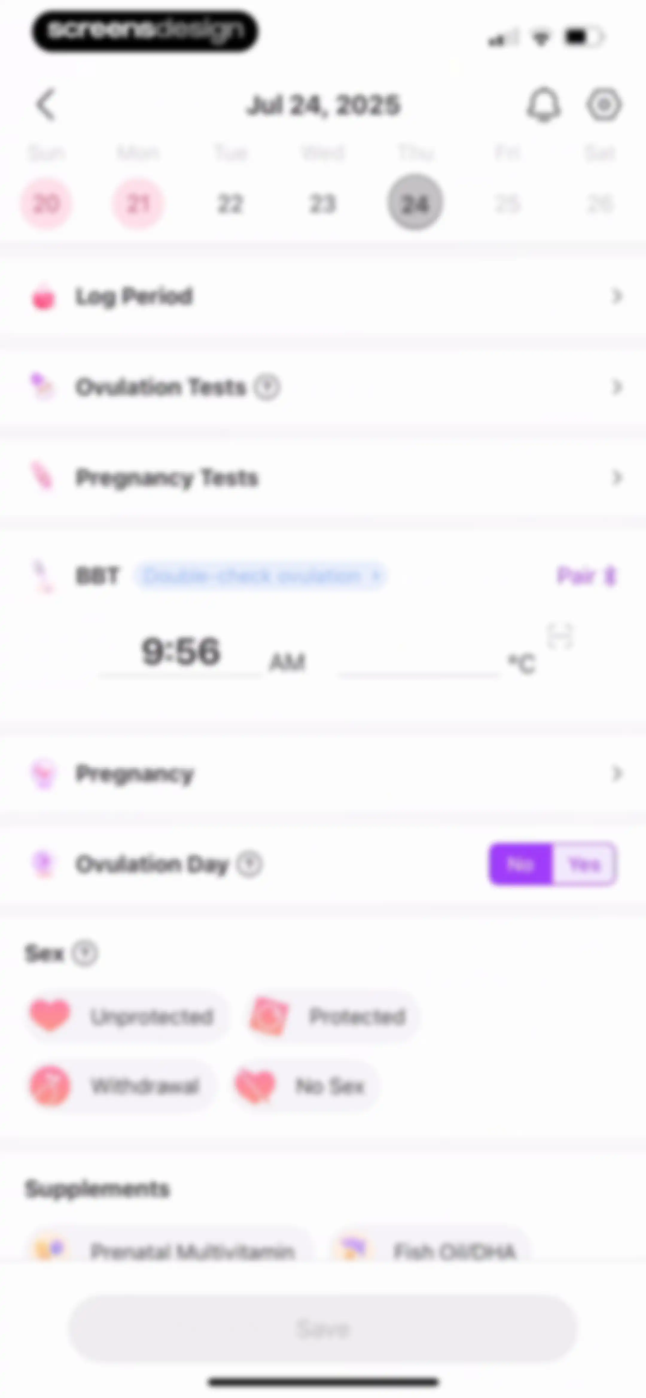 Premom-Ovulation Tracker, PCOS screen 31