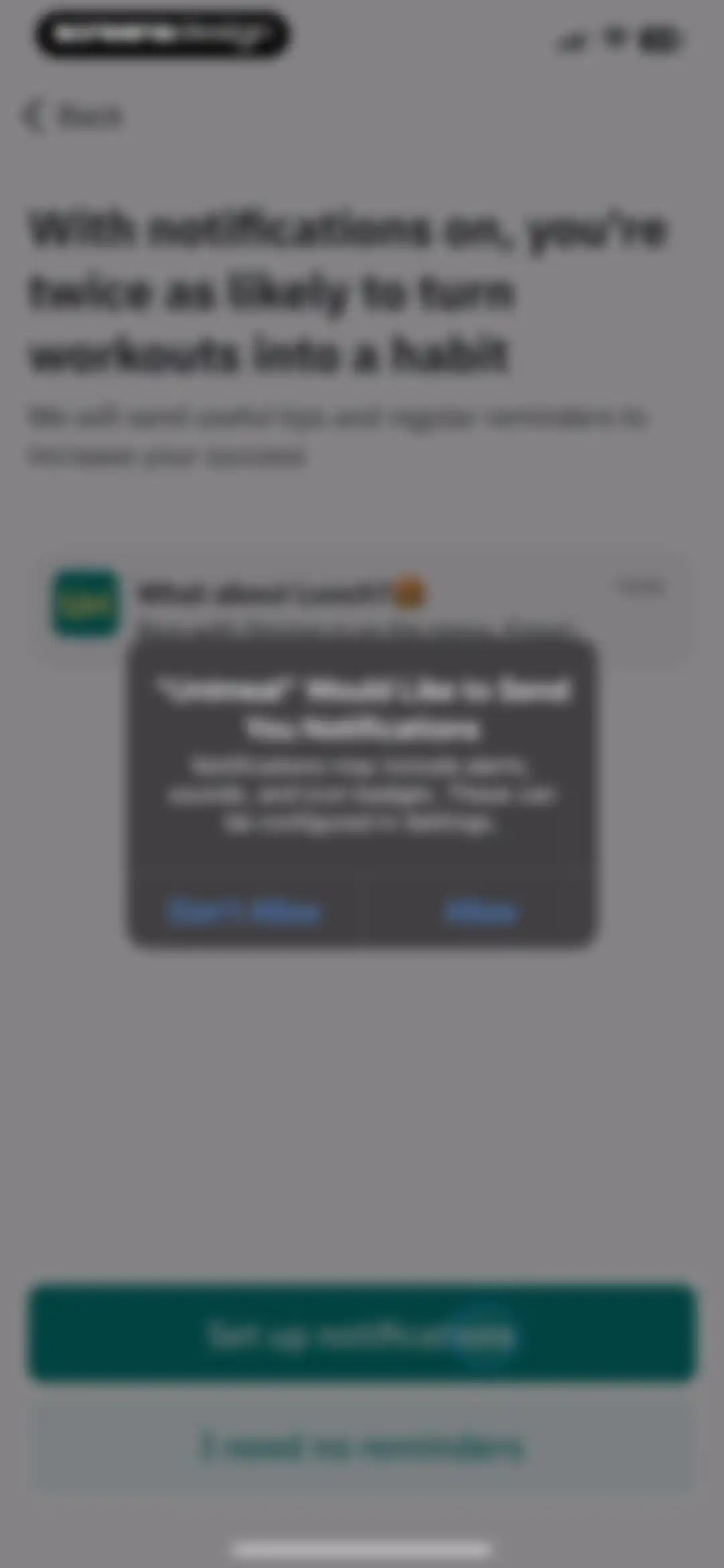 Unimeal: Fasting and Diet screen 22