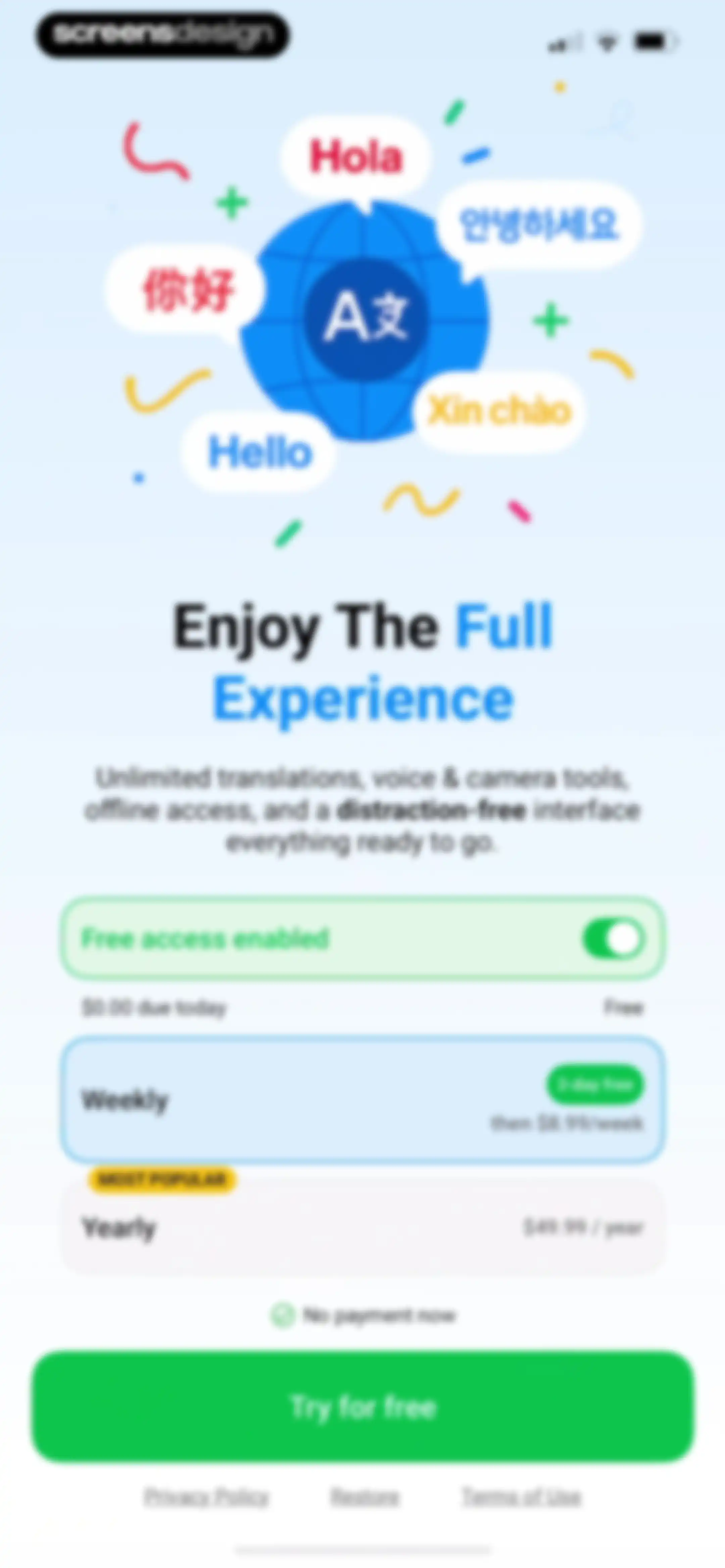QuickTranslate AI: Text&Voice screen 10