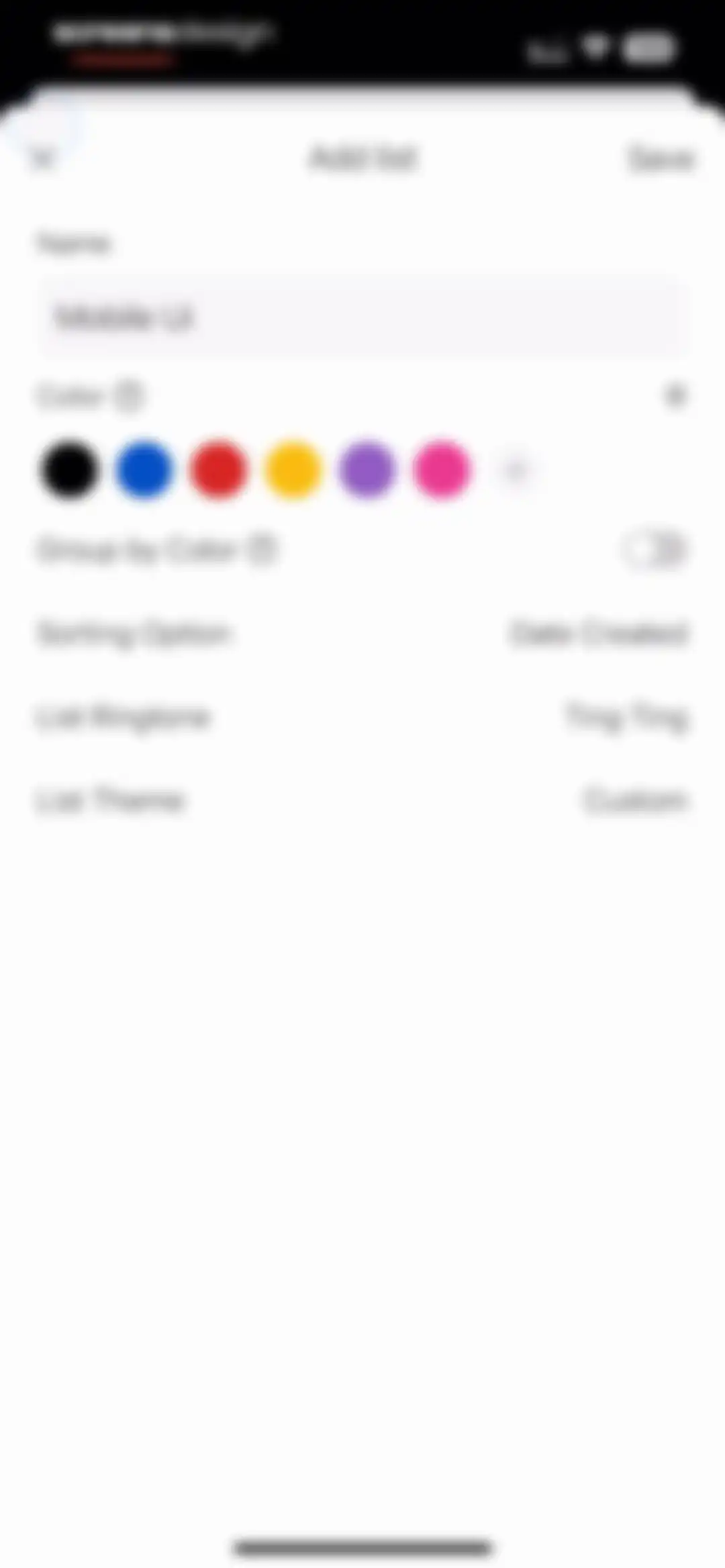To Do List MinimaList & Widget screen 29