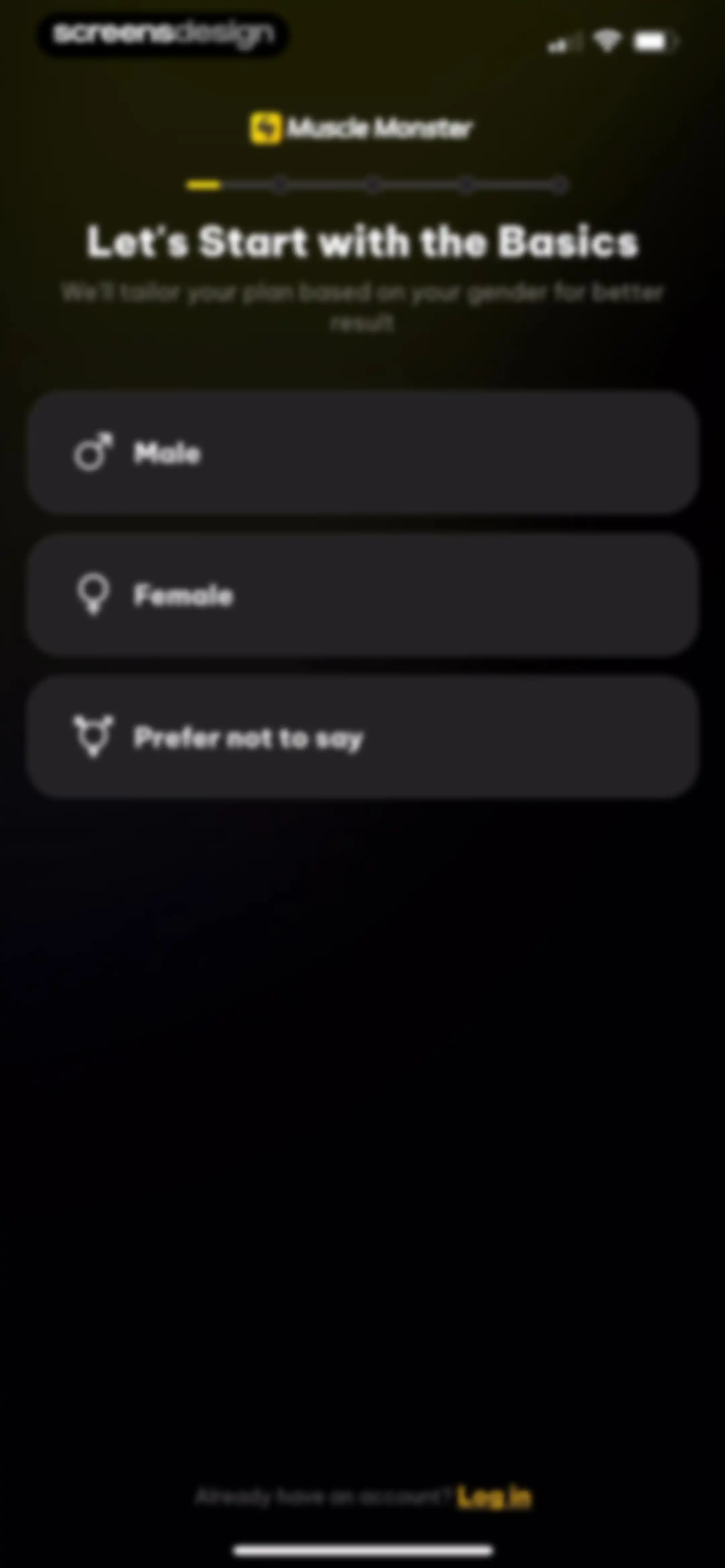 Muscle Monster Workout Planner screen 2
