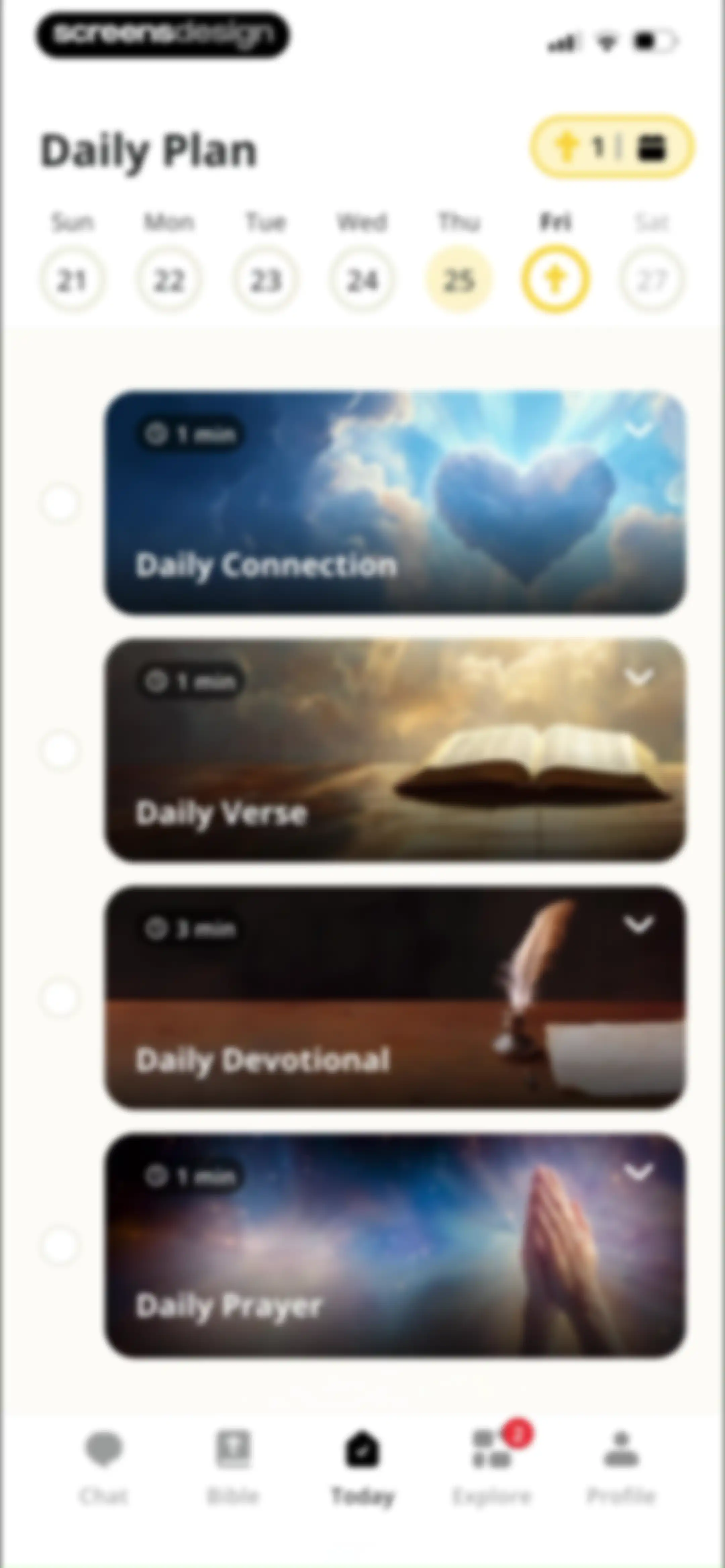 Bible Path: Prayers & Widgets screen 45