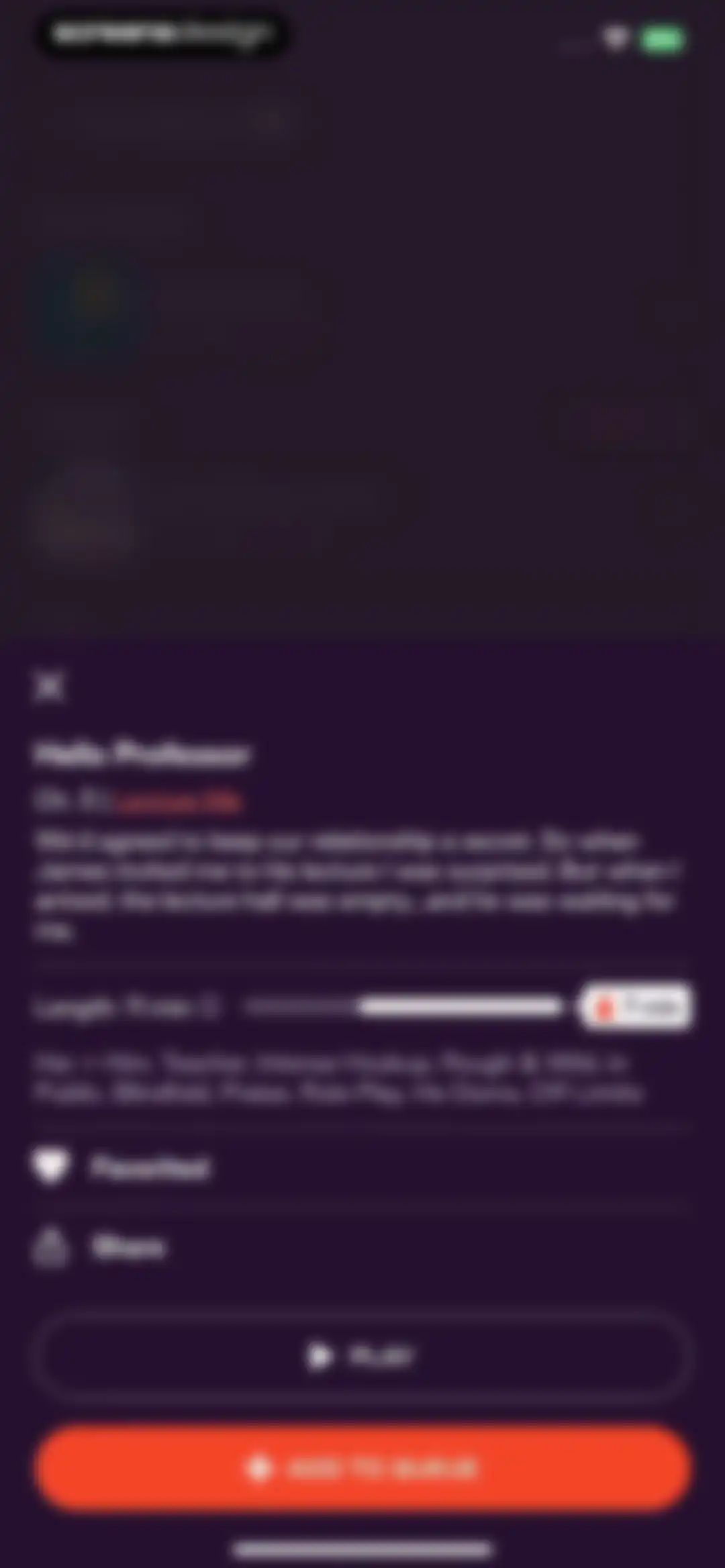 Dipsea: Audio Stories screen 14