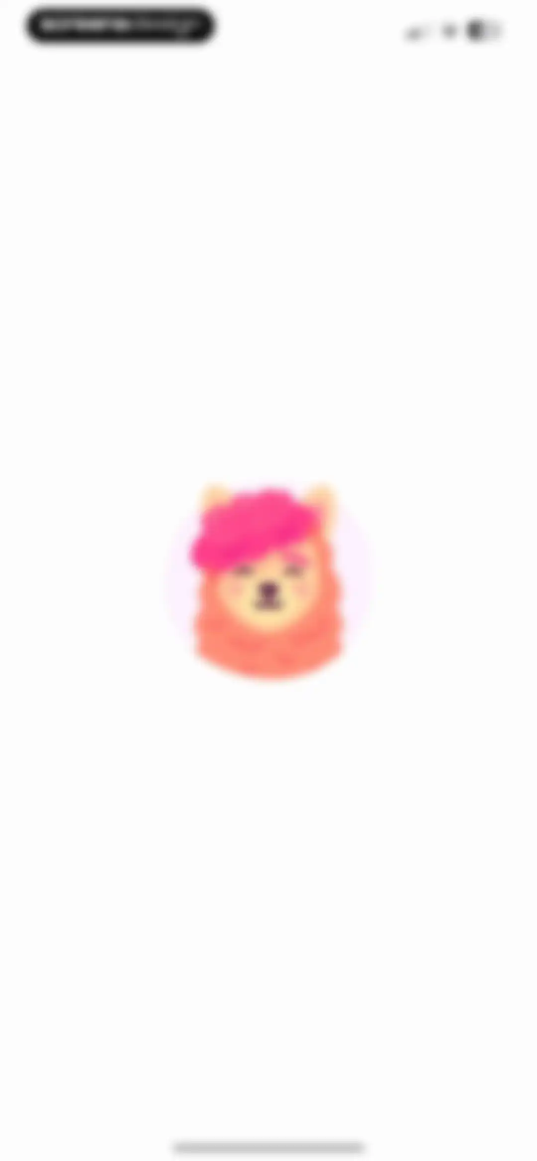 My period calendar Pinkllama screen 1
