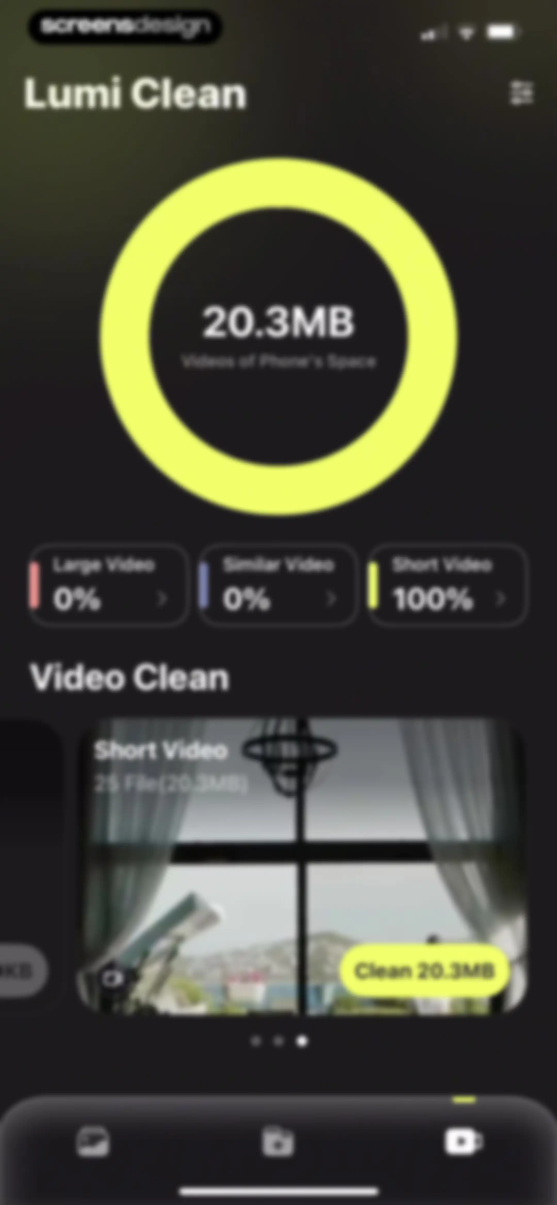 Lumi Cleaner: storage cleaner screen 44