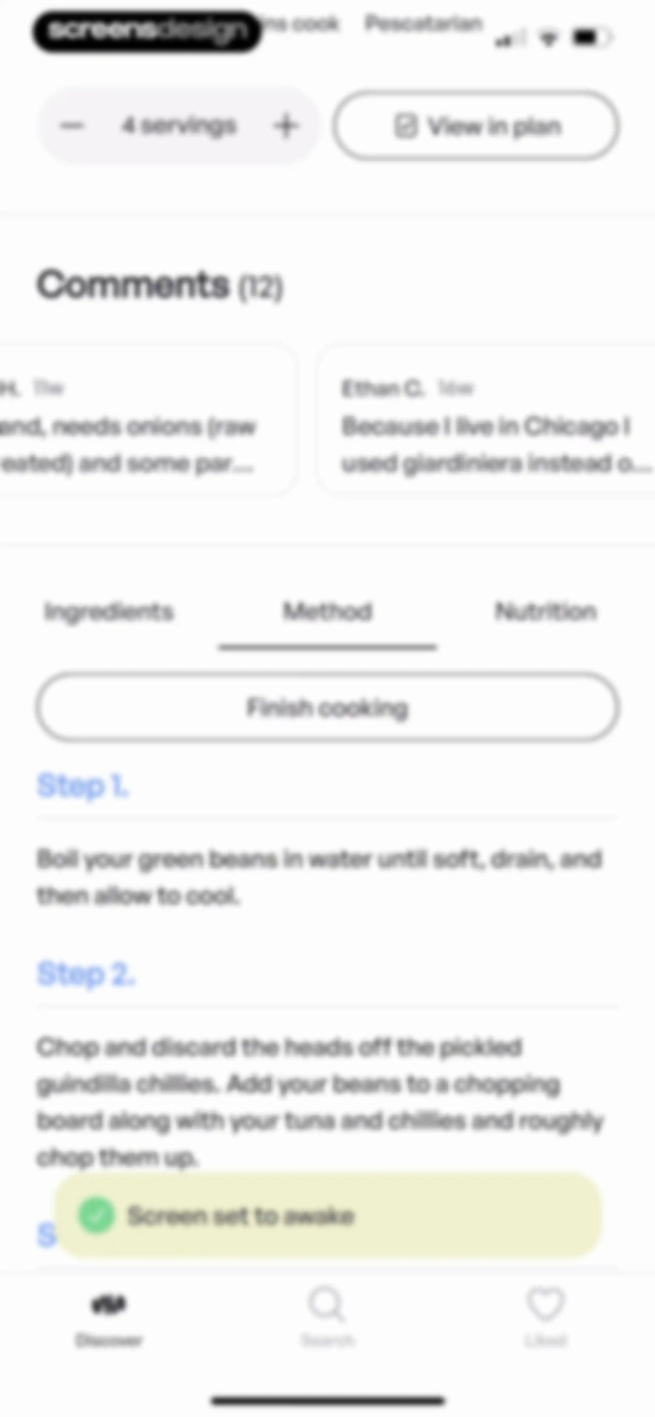Mob: Meal Planner and Recipes screen 54