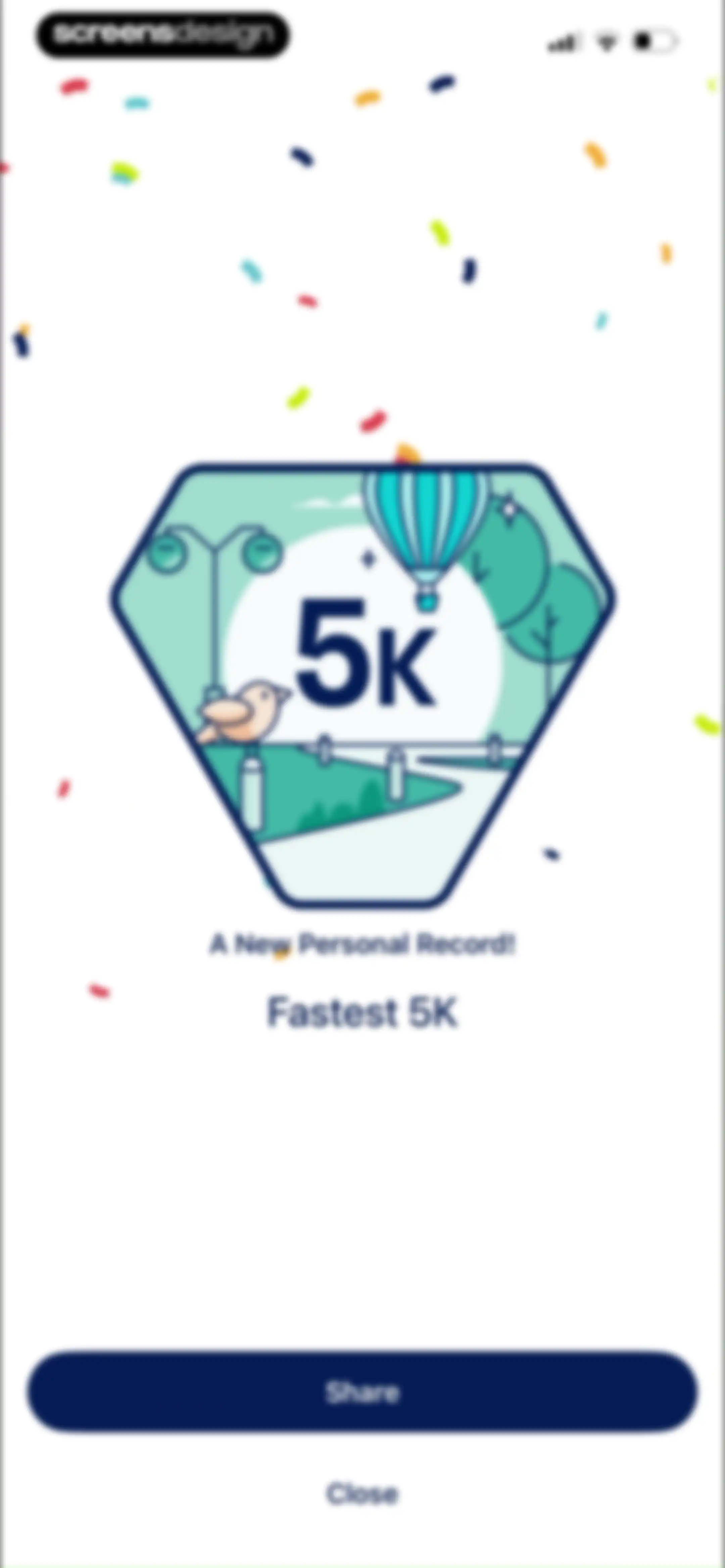 ASICS Runkeeper—Run Tracker screen 130