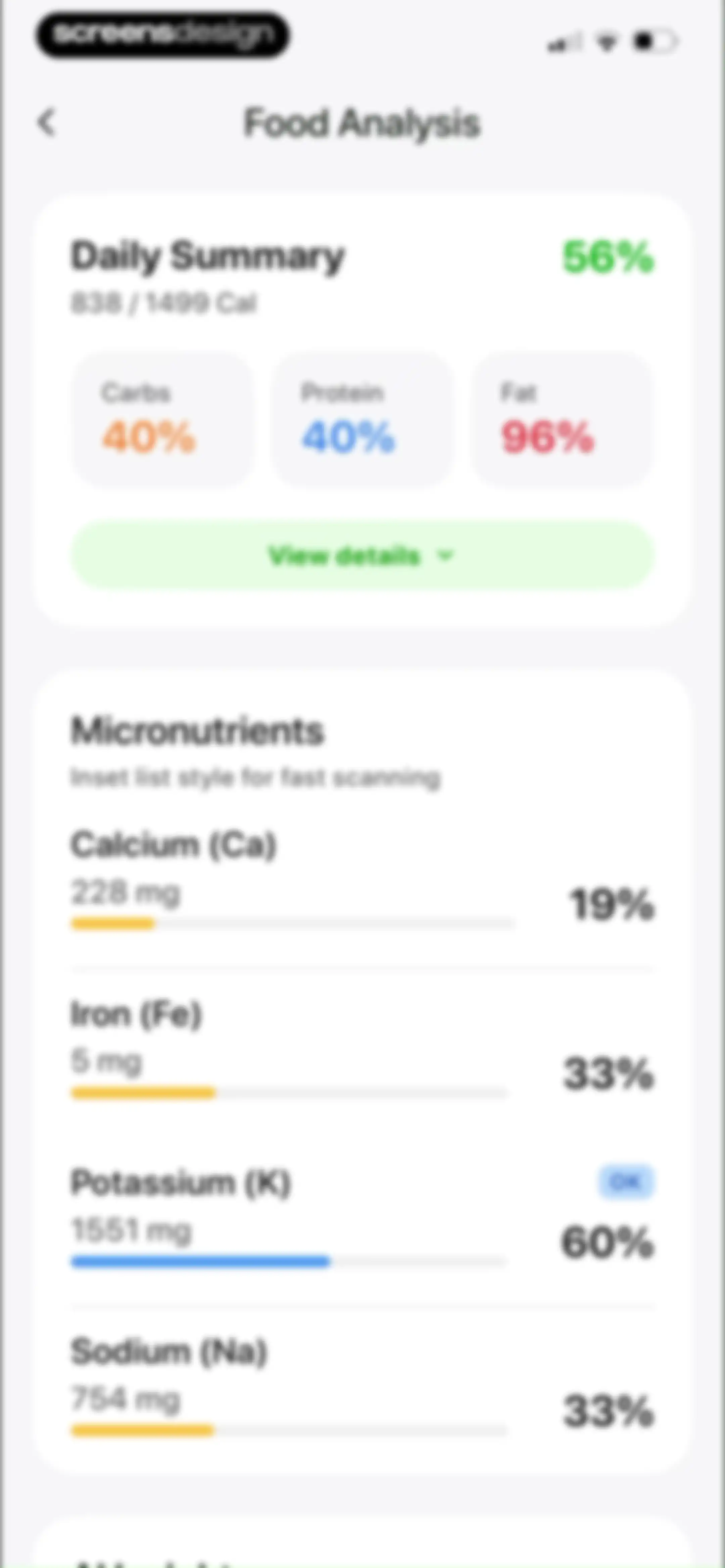 Calo: AI Food Calorie Counter screen 119