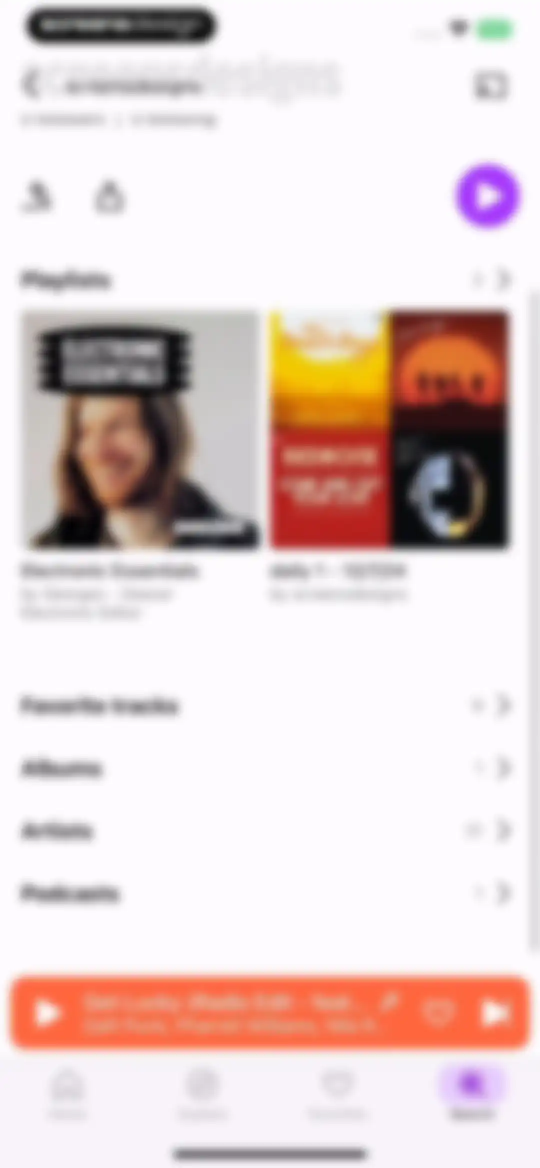 Deezer: Music Player, Podcast screen 183