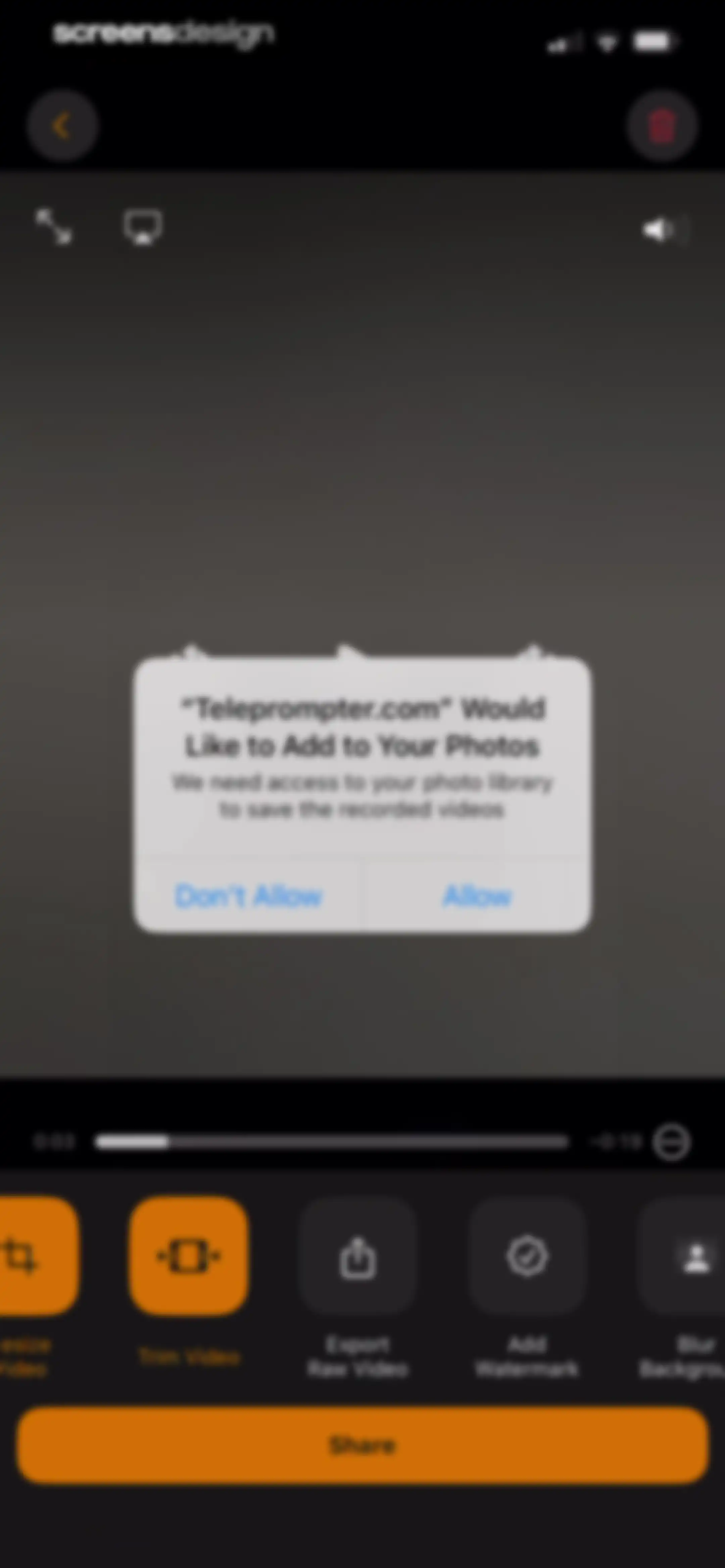 Teleprompter.com screen 70