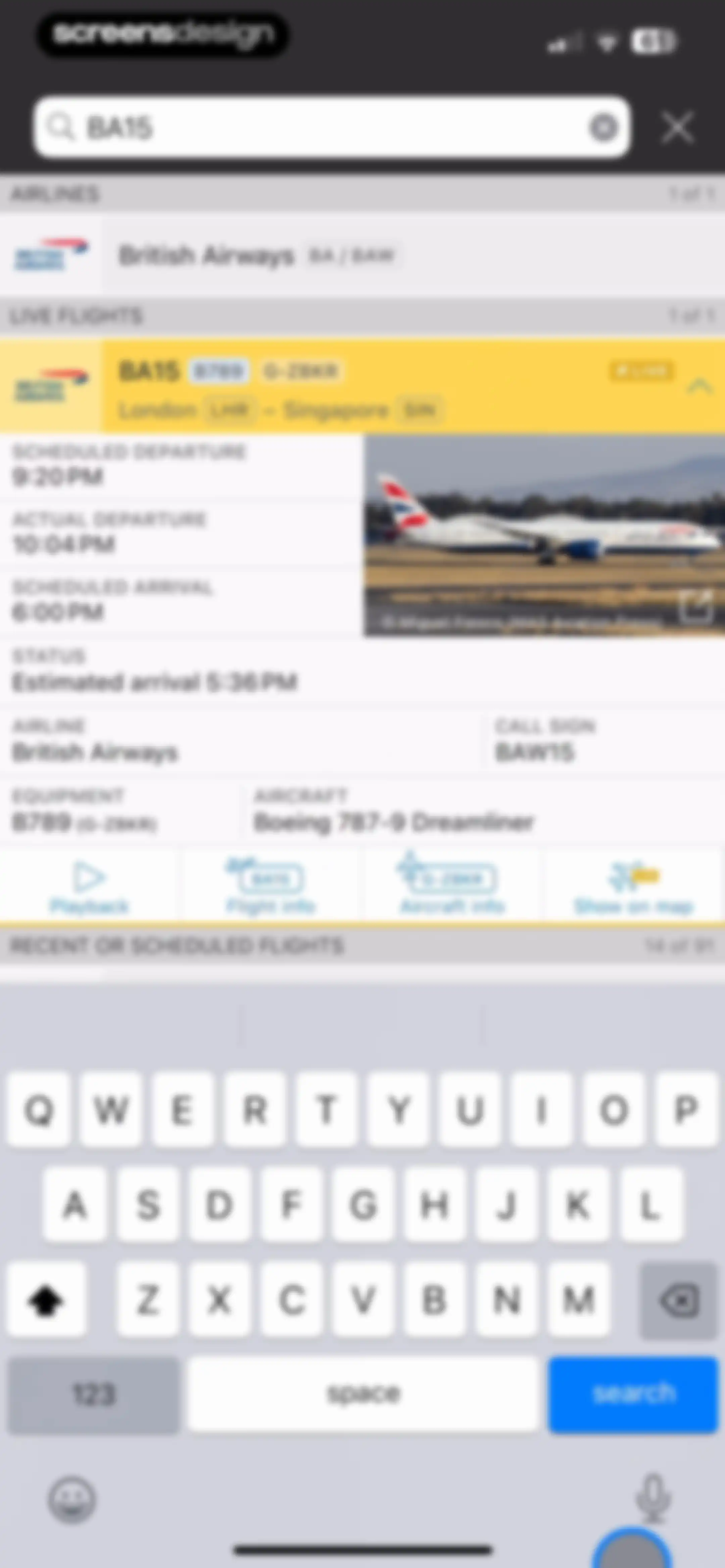 Flightradar24 | Flight Tracker screen 46