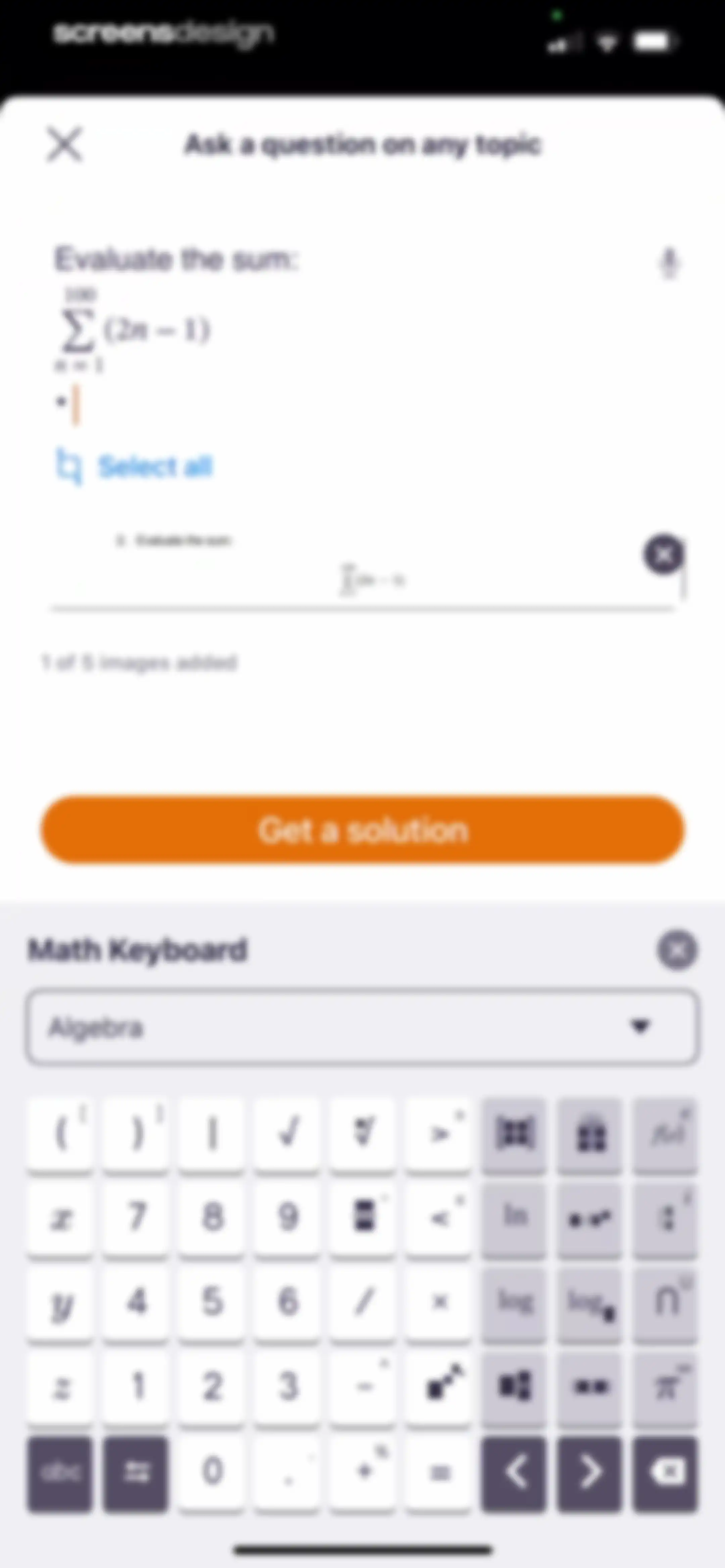 Chegg Study - Homework Help screen 22