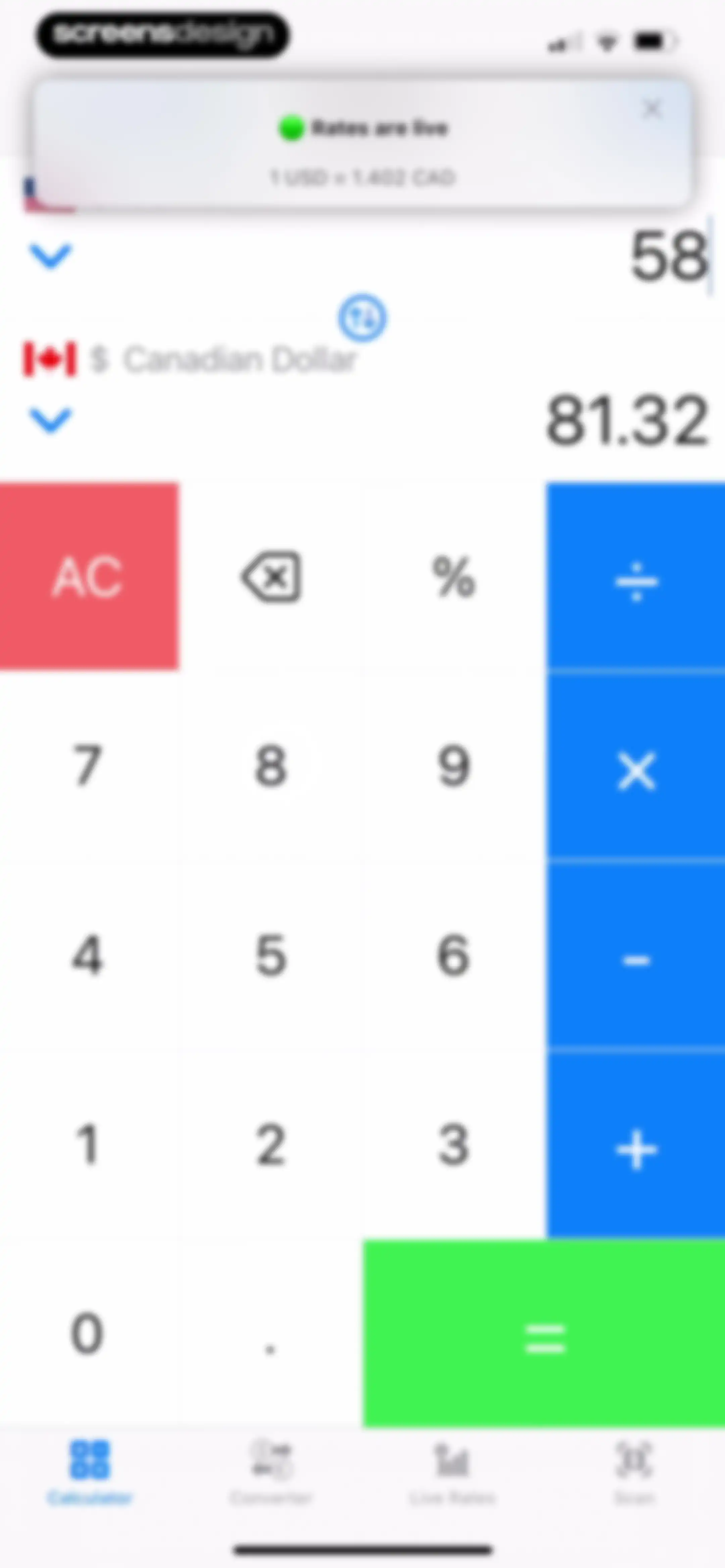Currency Converter Calculator• screen 14