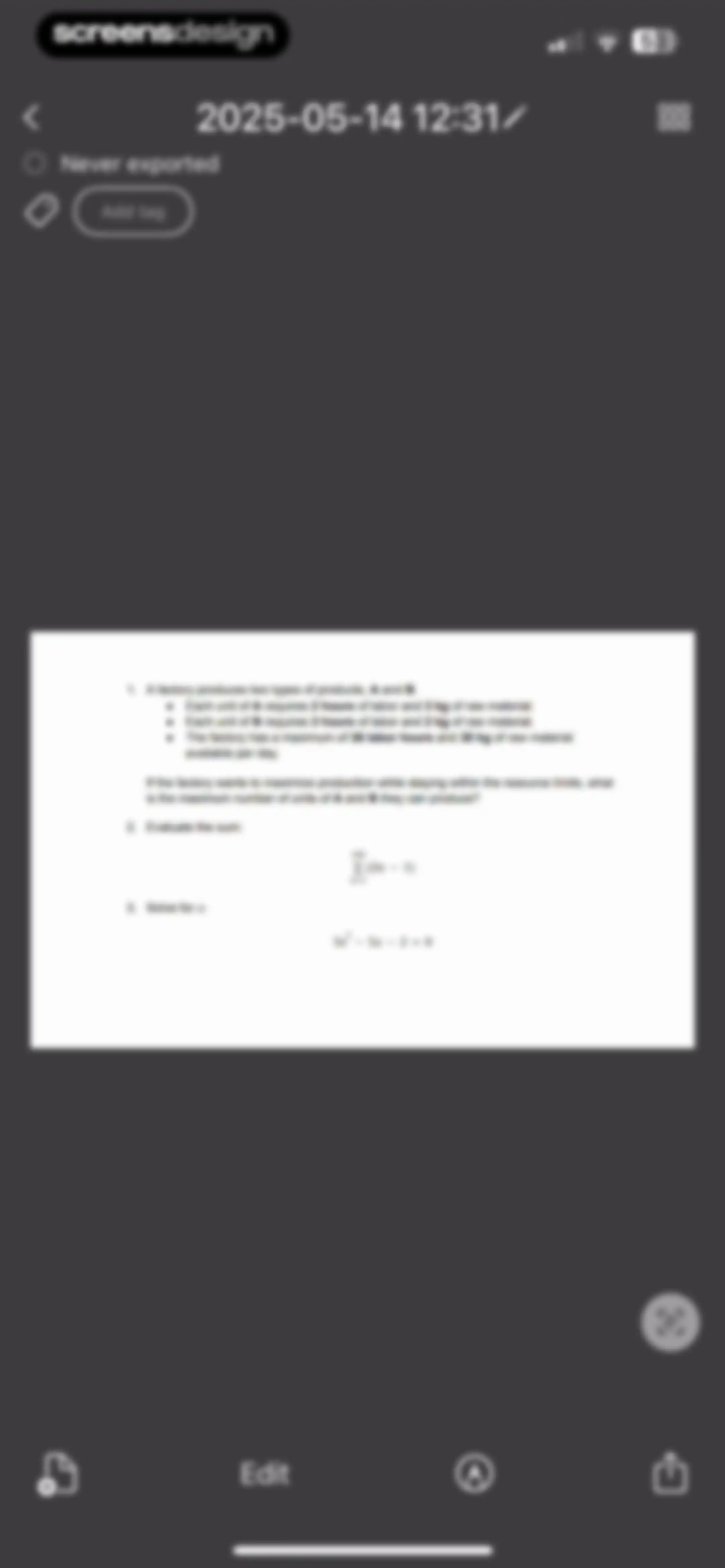 Scanner App: Genius Scan screen 57