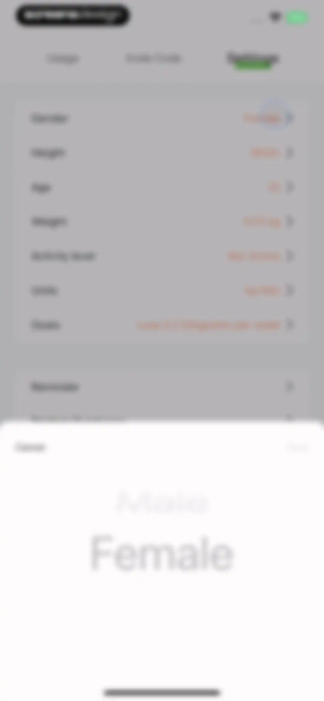 Cal Scanner AI Calorie Tracker screen 67