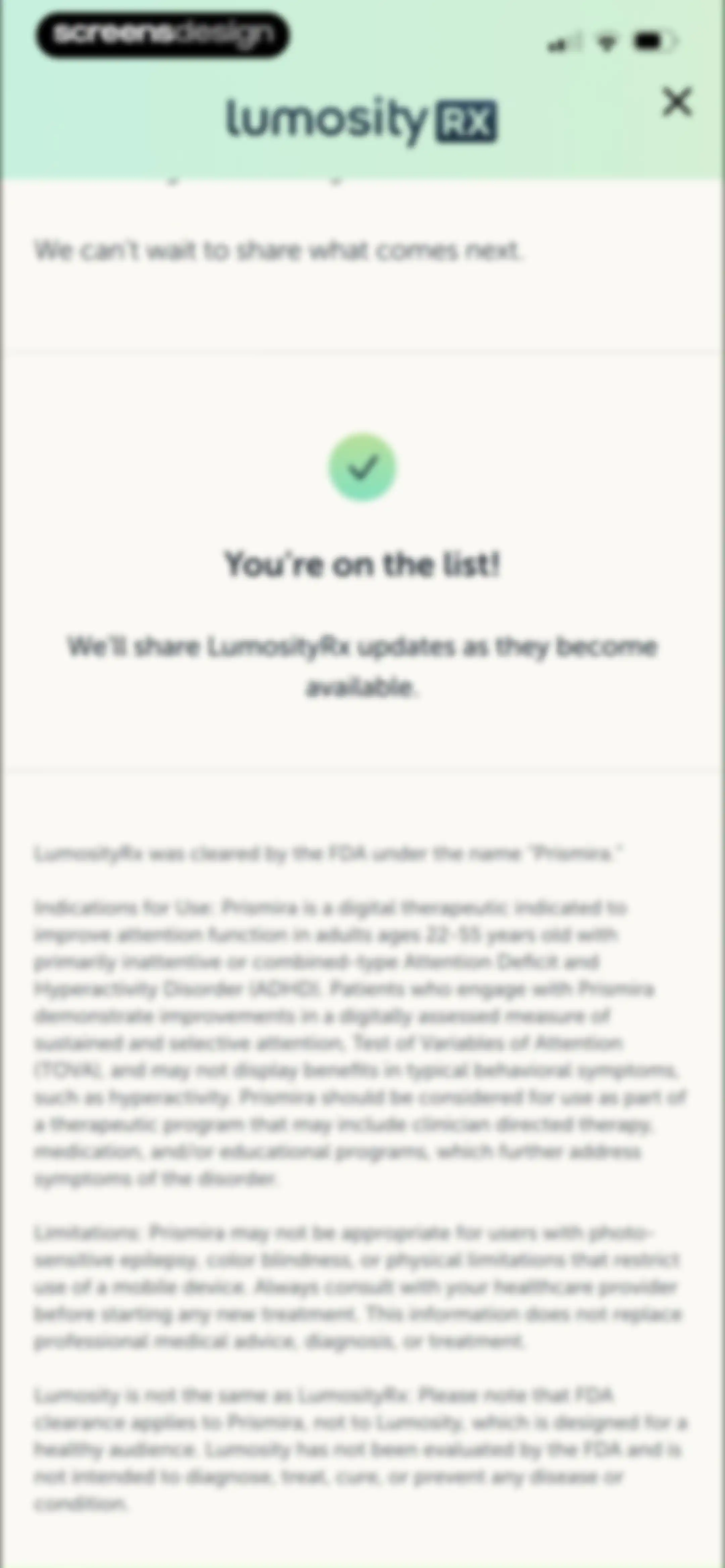 Lumosity: Brain Training Games screen 84