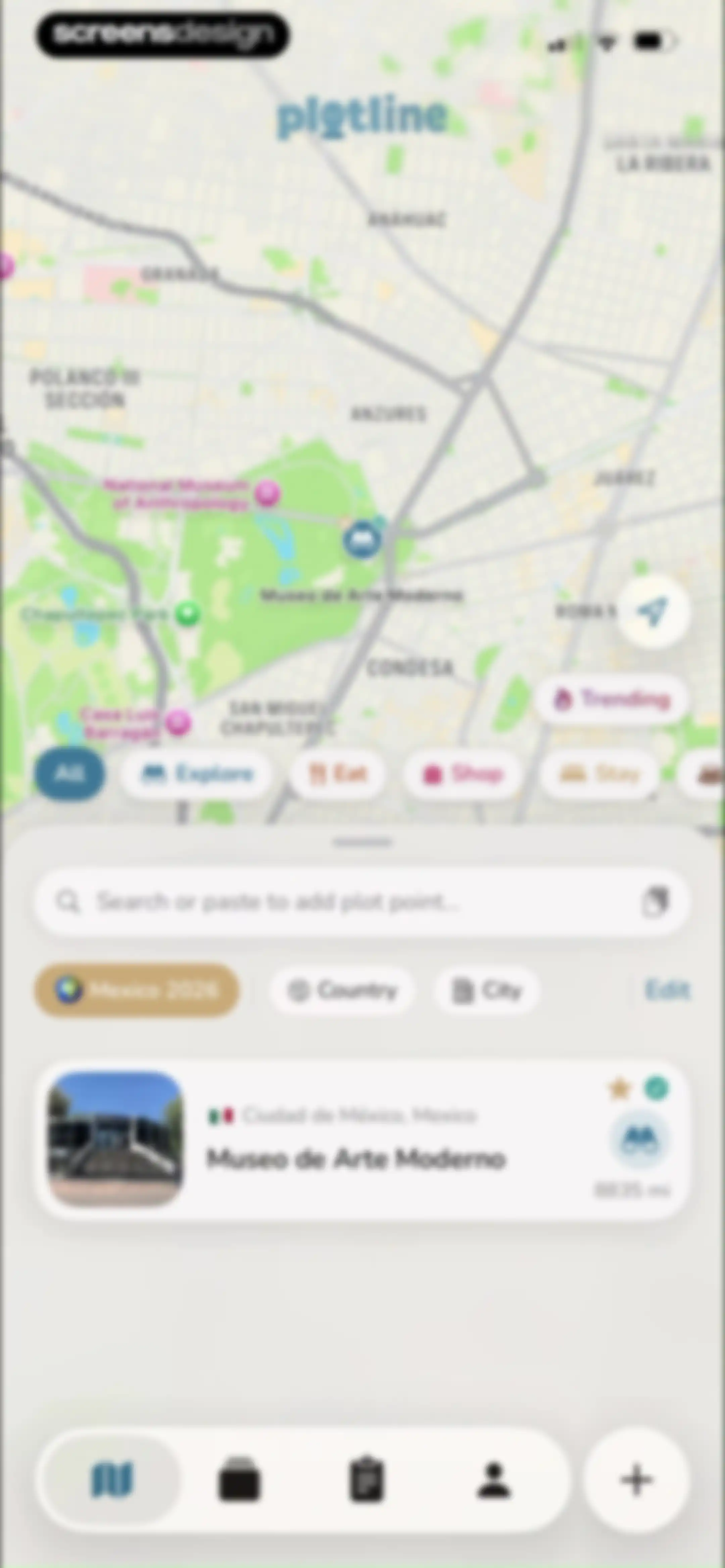 Plotline: Travel Map & Planner screen 51