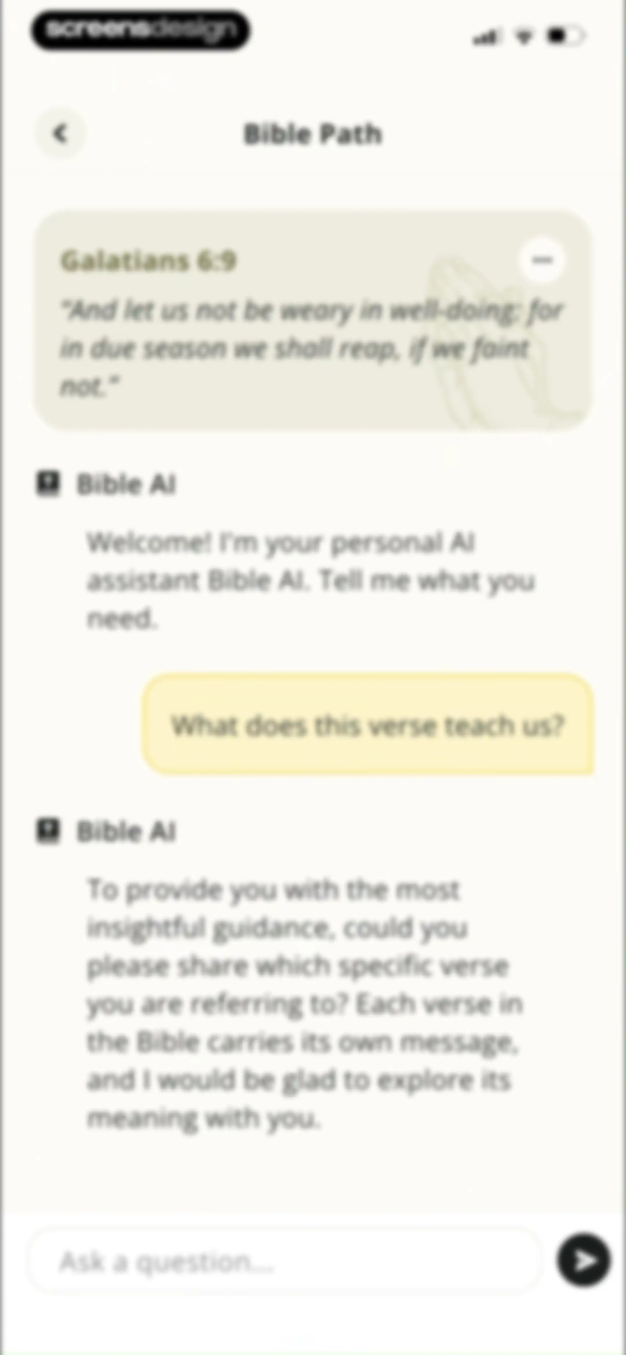 Bible Path: Prayers & Widgets screen 34