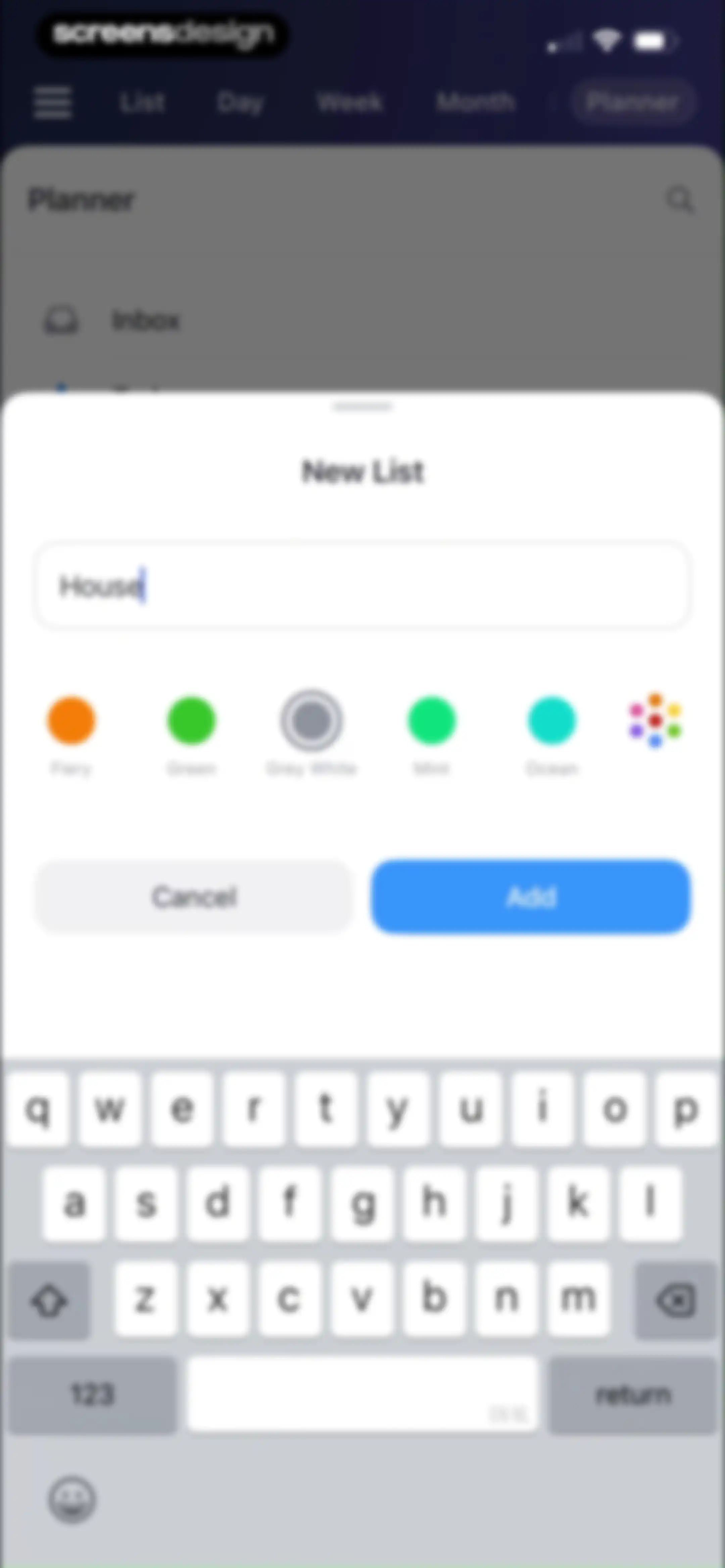 Calendars: Schedule Planner screen 51