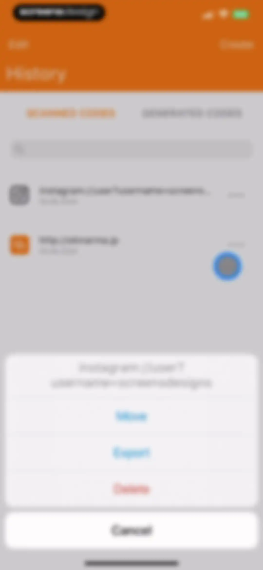 PRO QR Code Scanner screen 16