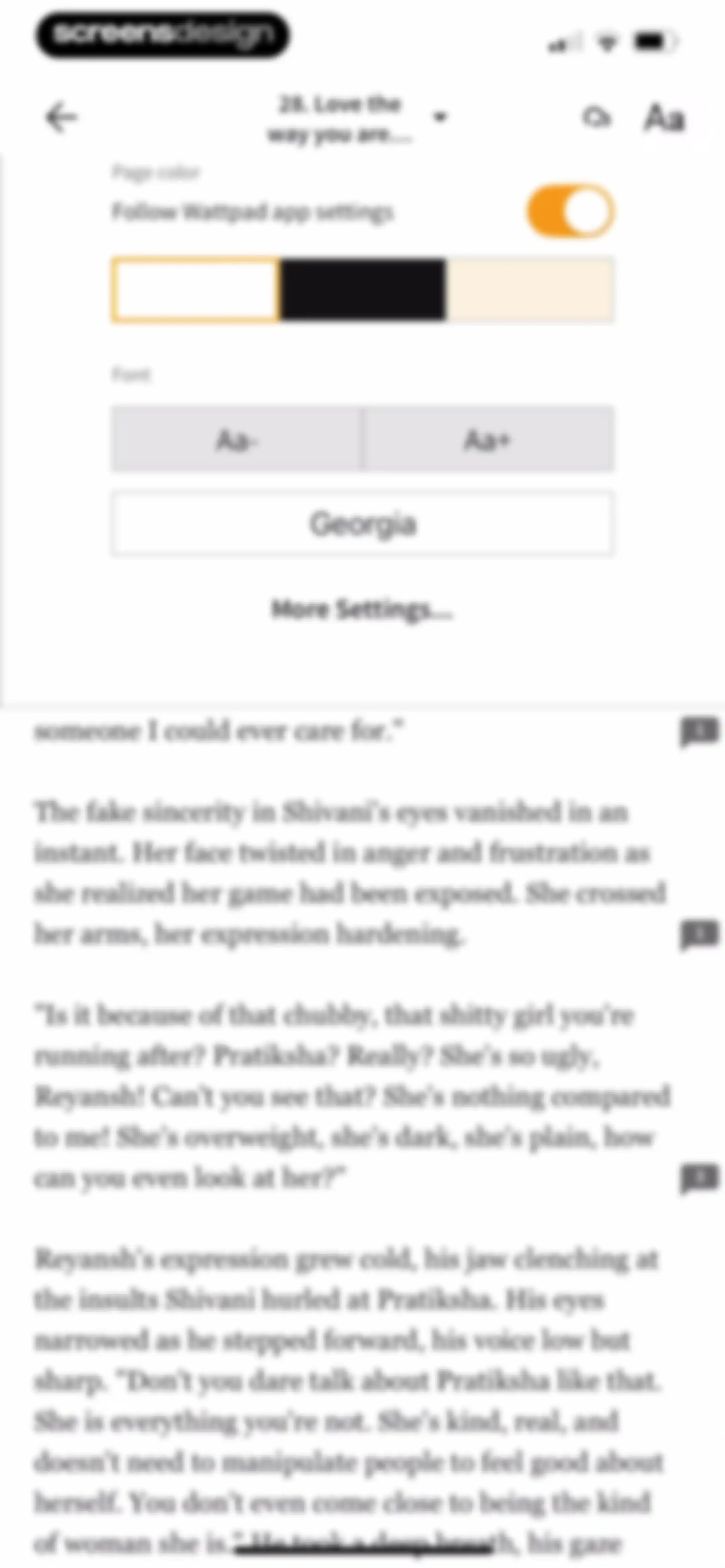 Wattpad - Read & Write Stories screen 45
