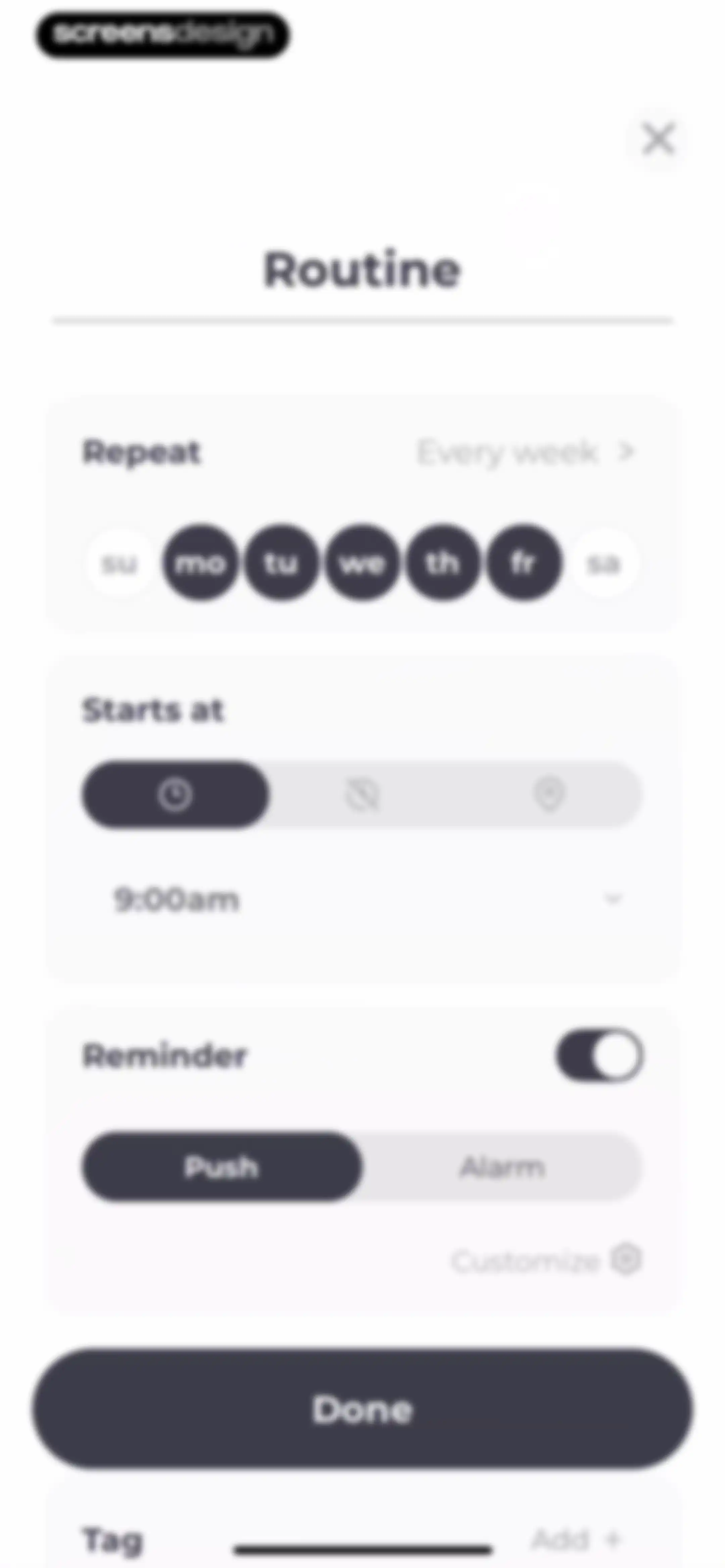 Routine Planner, Habit Tracker screen 99