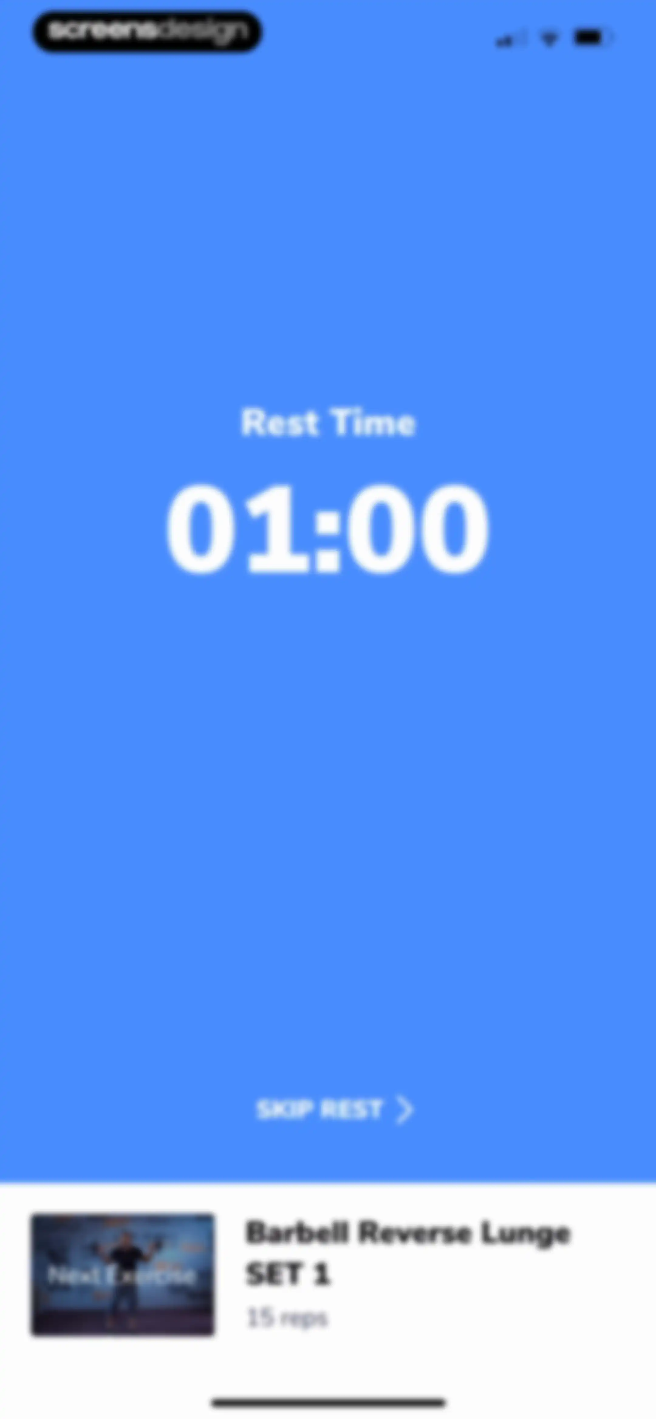 Workouts For Men: Gym & Home screen 56