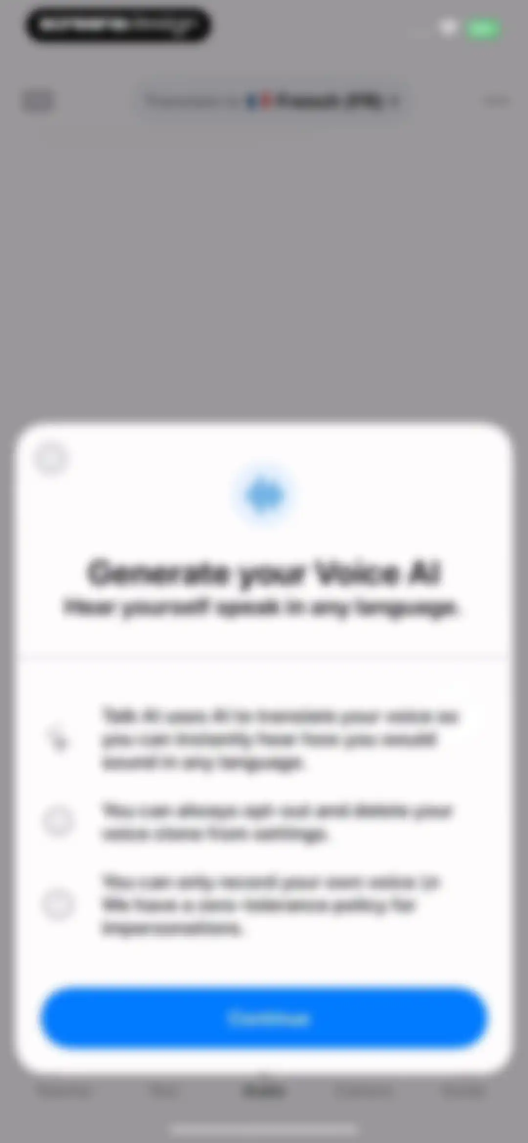 Translate your Voice - Talk AI screen 10