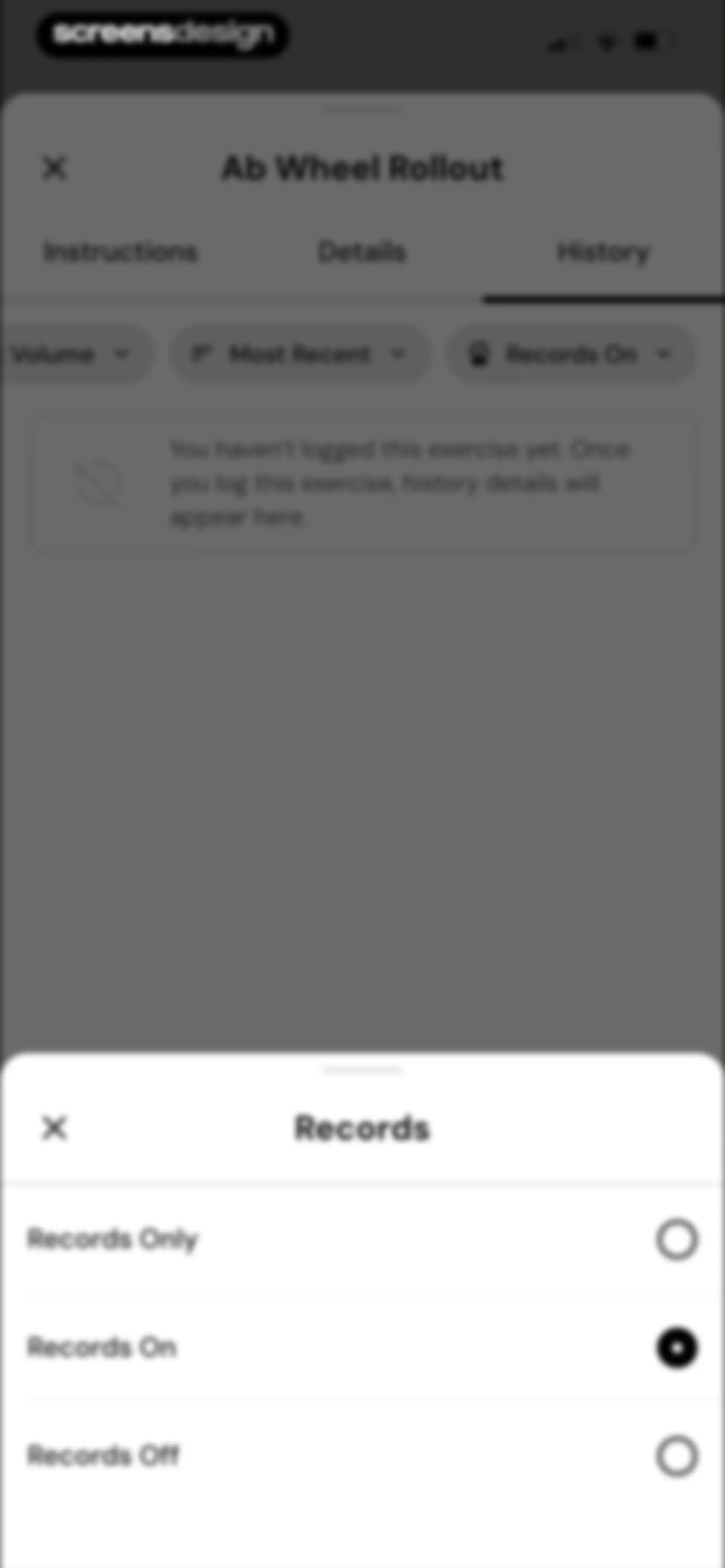 MacroFactor Workouts - Tracker screen 82