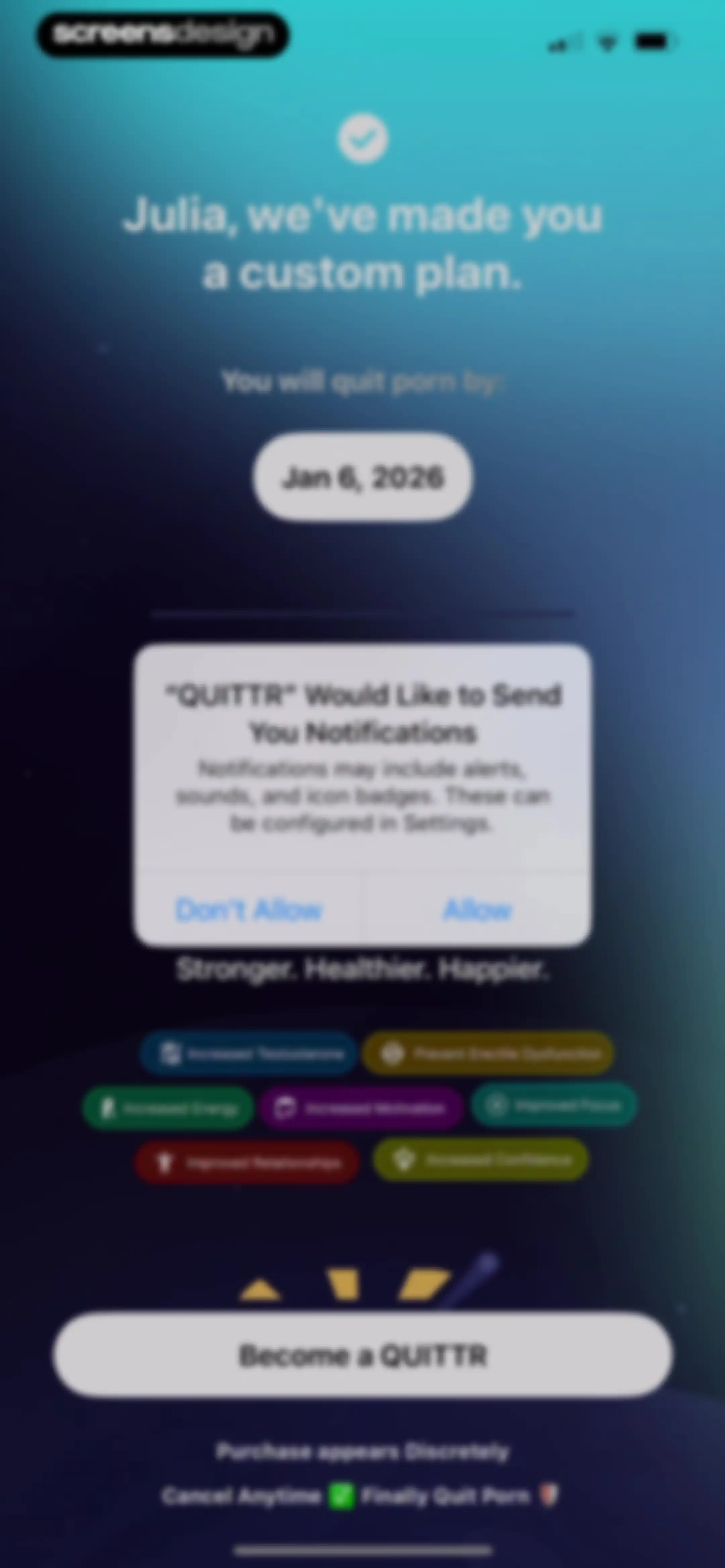 QUITTR - Break Free Now screen 49
